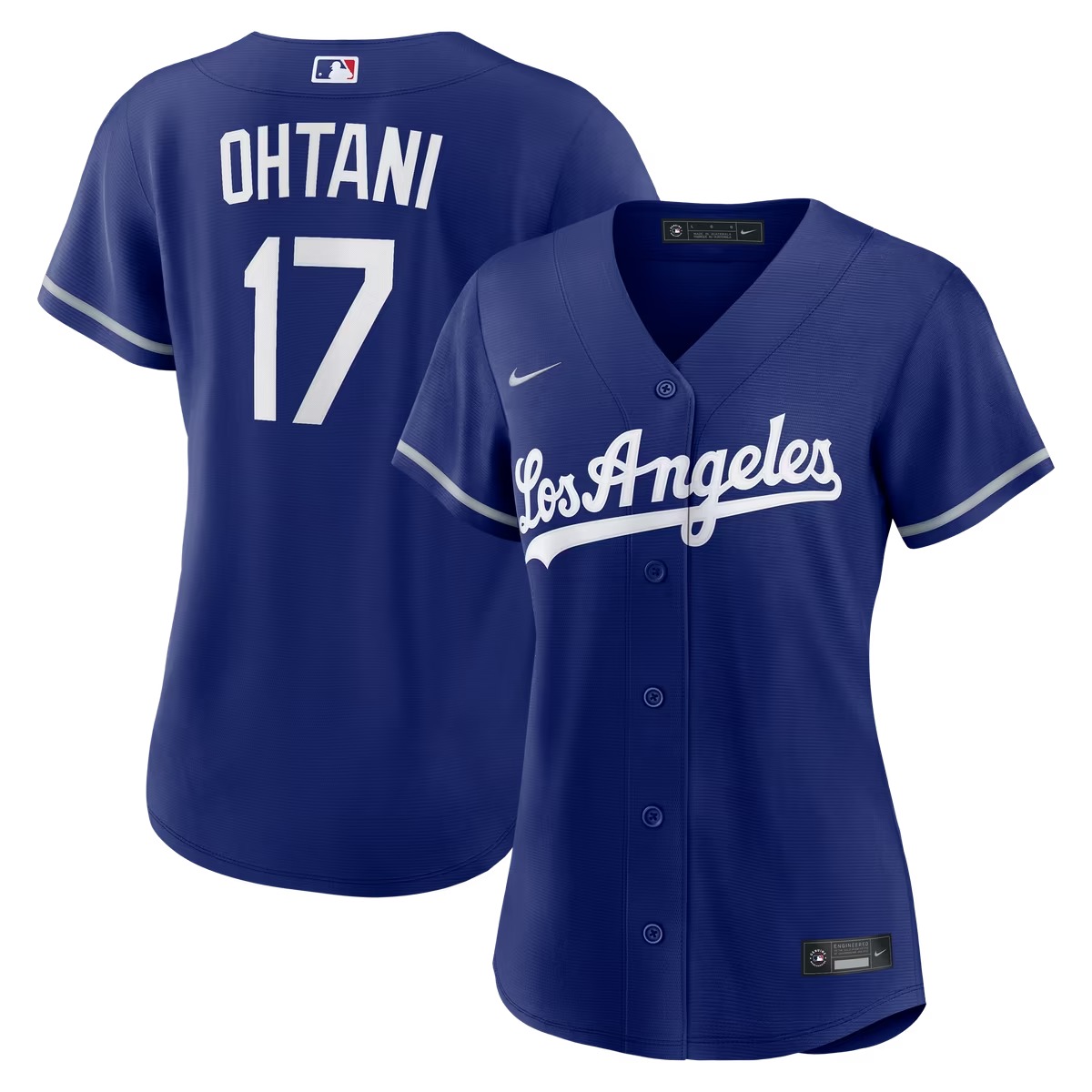 Hunk Wear - Shohei Ohtani Los Angeles Dodgers Nike Women's Alternate Replica Jersey - Royal