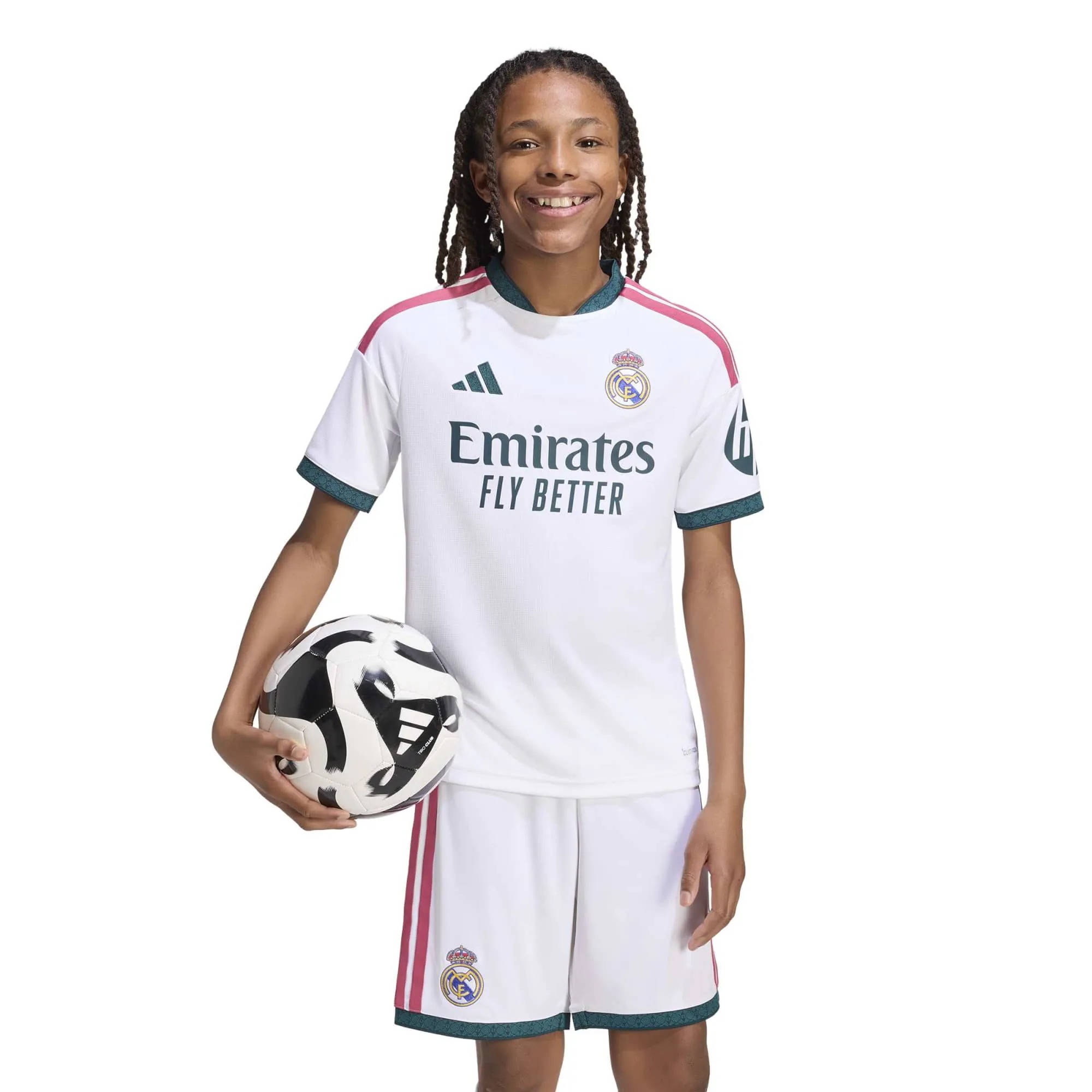 Hunk Wear - Real Madrid adidas Youth 2026_27 Home Replica Jersey - White