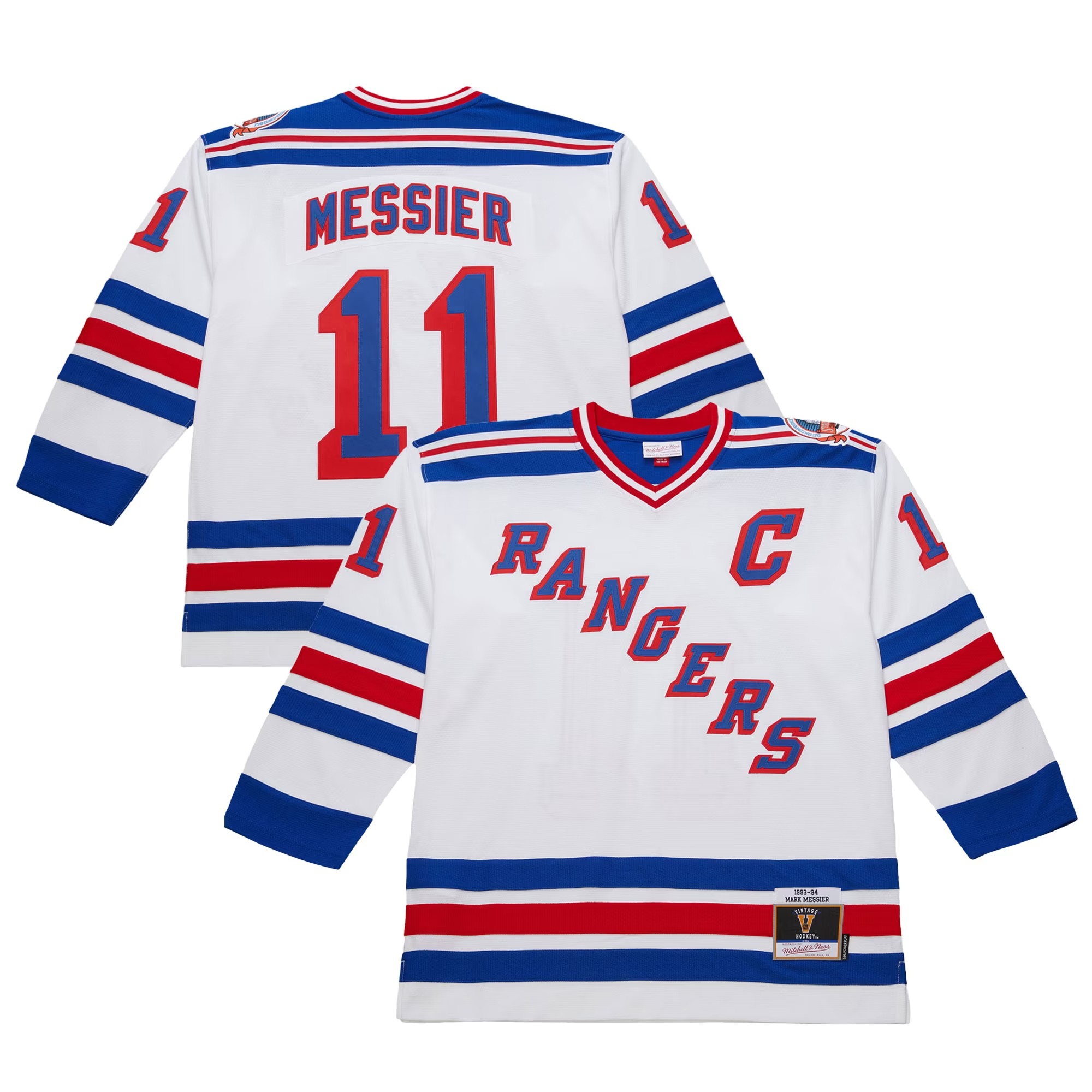 Hunk Wear - Mark Messier New York Rangers 1993-94 Power Play Jersey - White