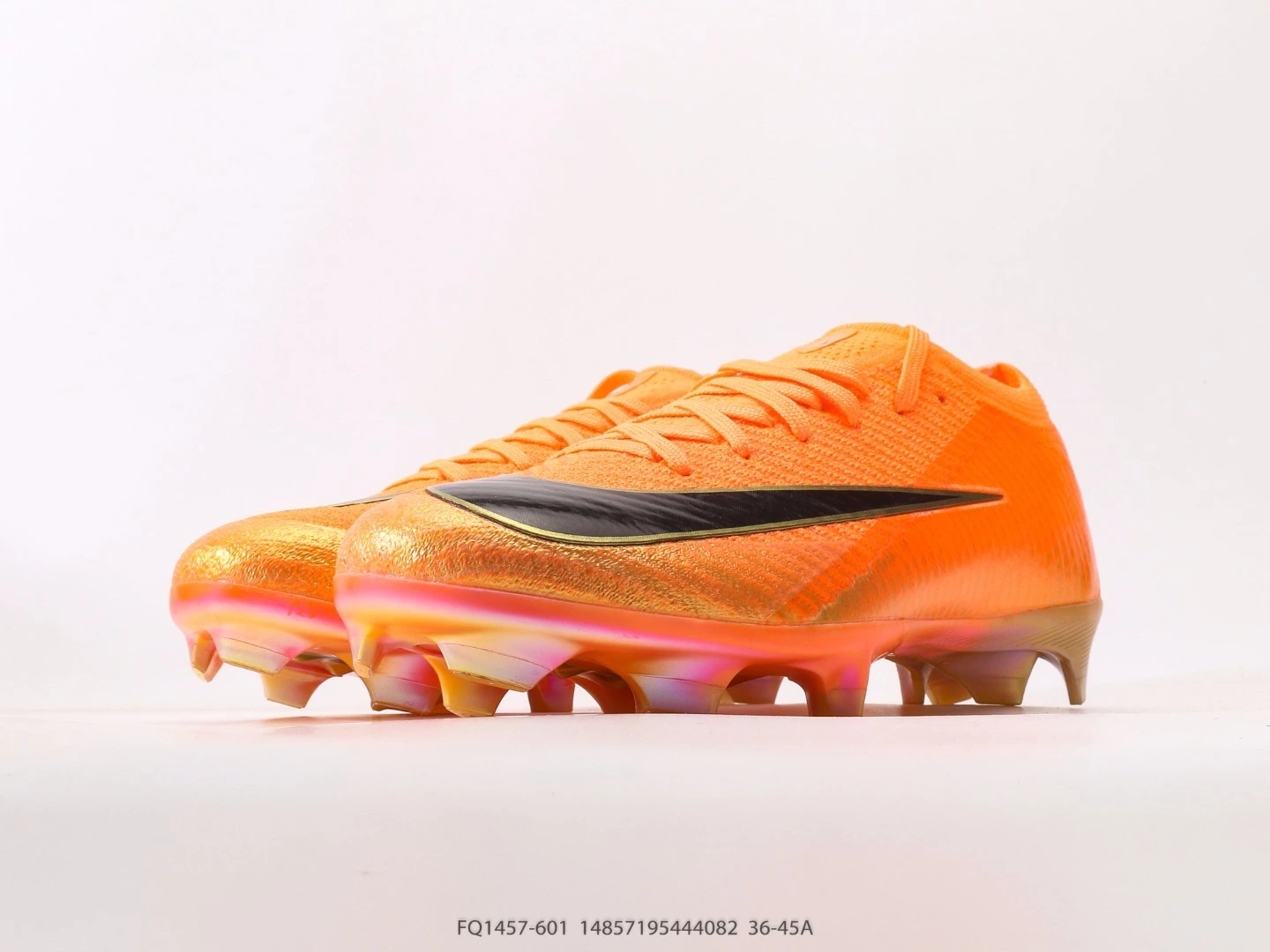 Nike Mercurial Football Boots Orange Synthetic Iridescent FZ1392-301