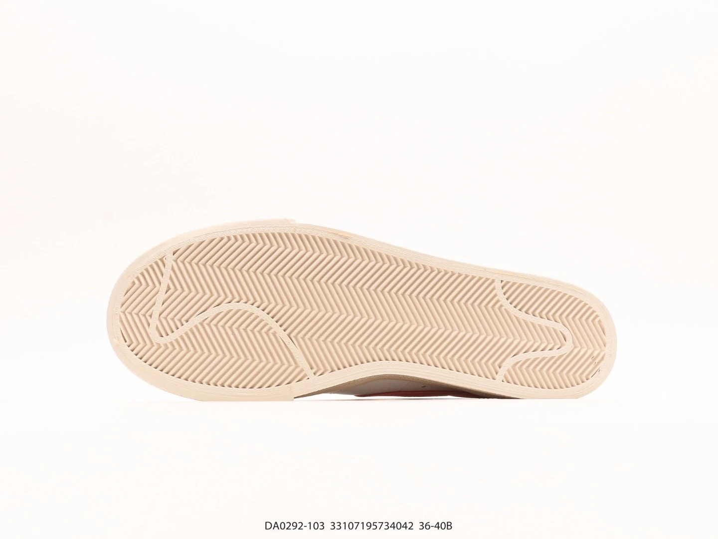 Nike Blazer Platform Sneakers White Coral Suede DA0292