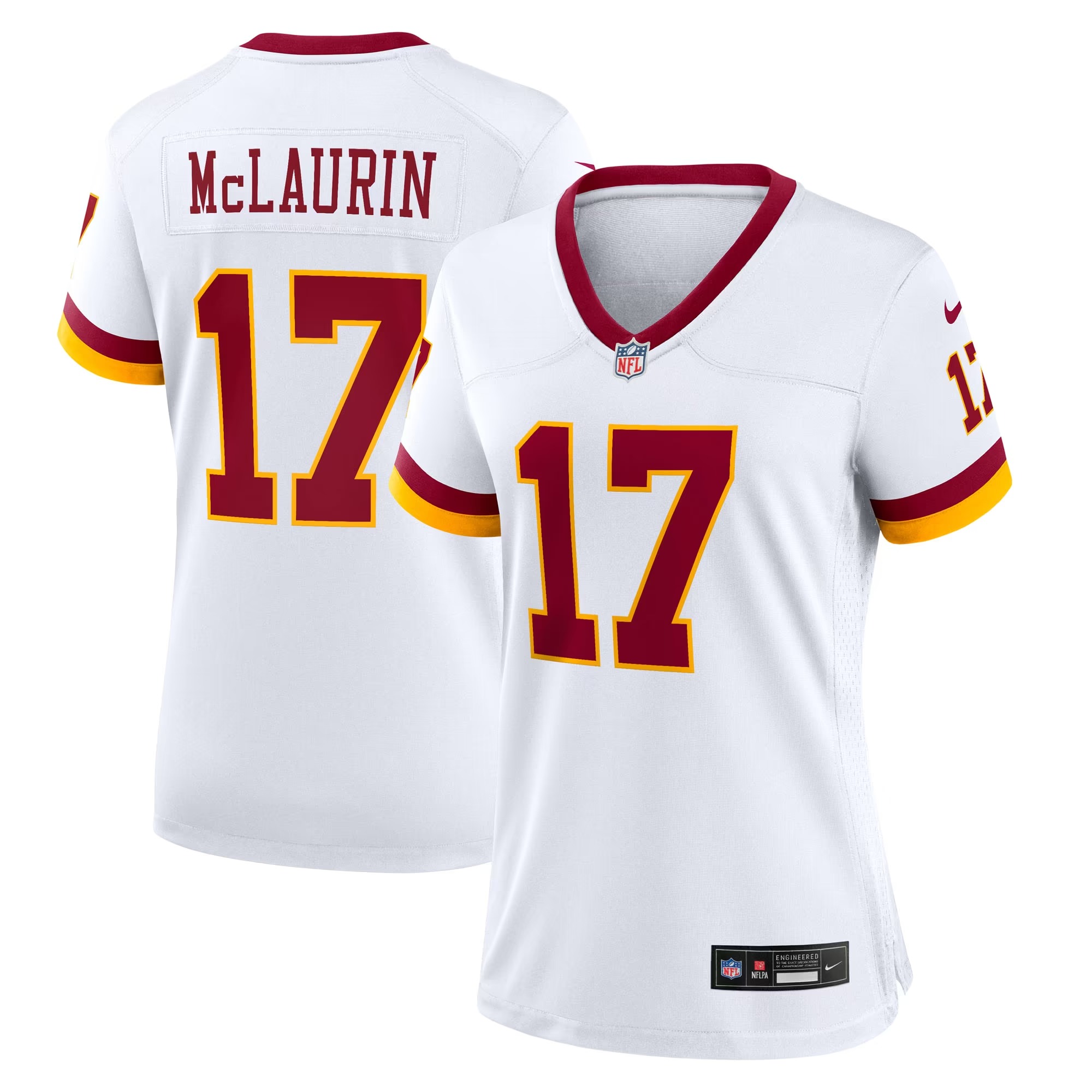 Hunk Wear - Terry McLaurin Washington Commanders Nike Women's Game Super Bowl Era Jersey - White