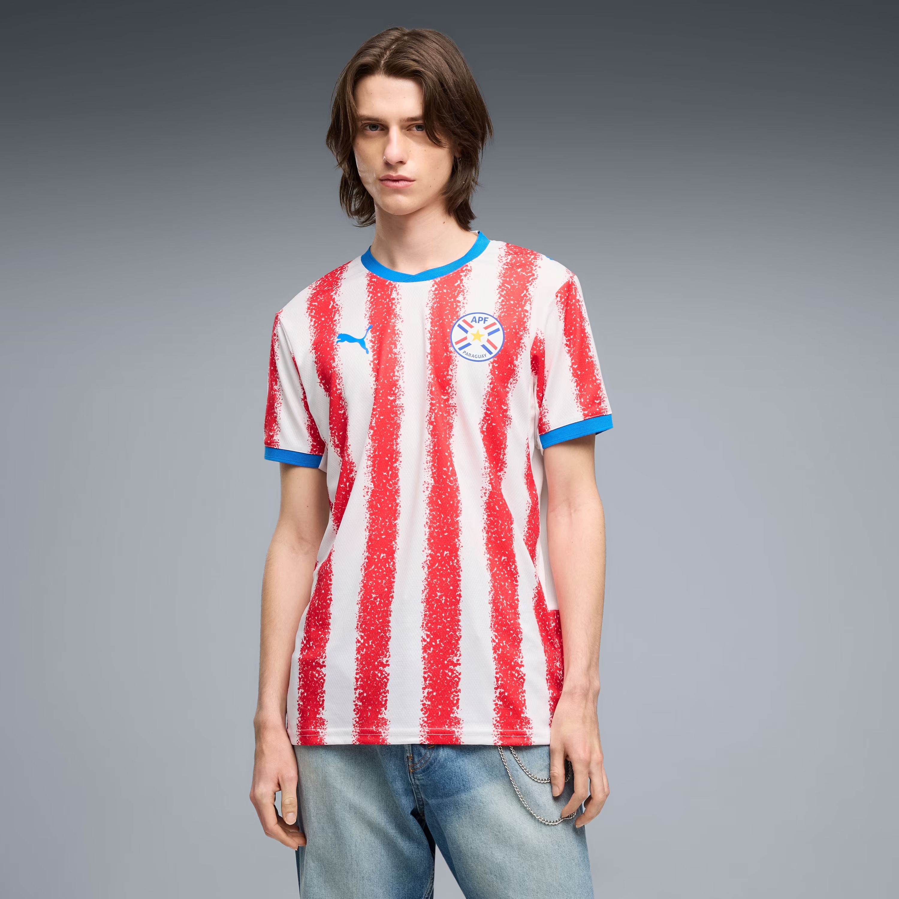 Hunk Wear - Paraguay National Team Puma 2026 Home Replica Jersey - White