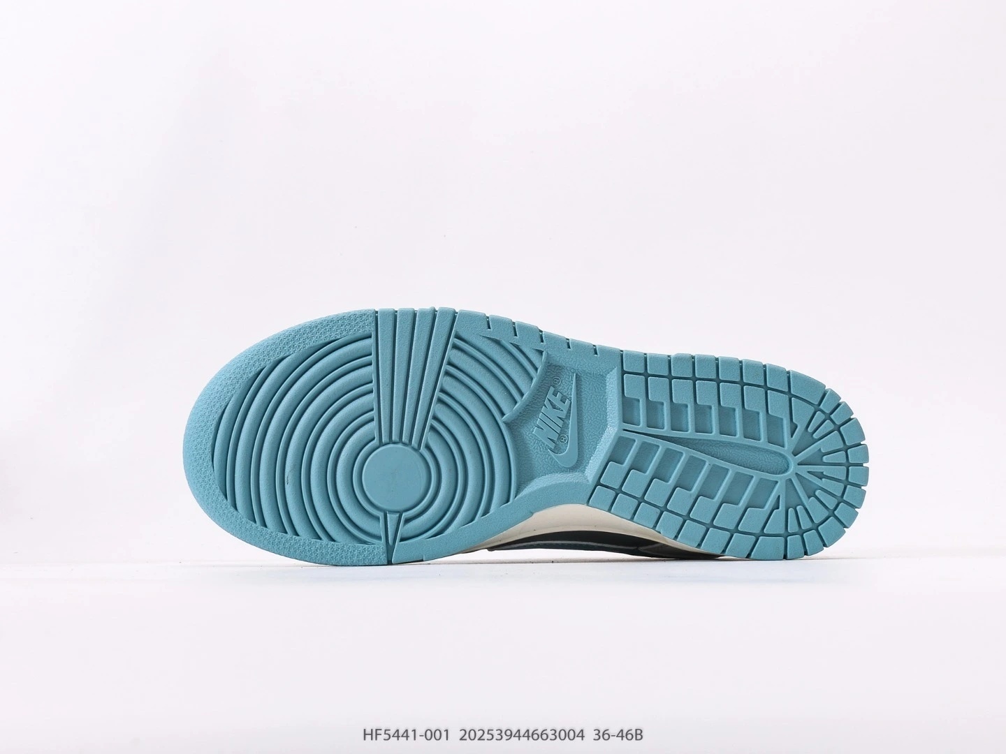 Nike Dunk Low Grey Blue Leather Sneakers HF5441-001