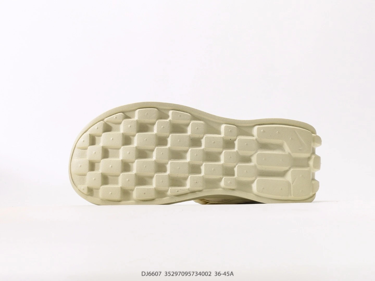 Nike Sport Sandals Cream Textile Adjustable Strap DJ6605