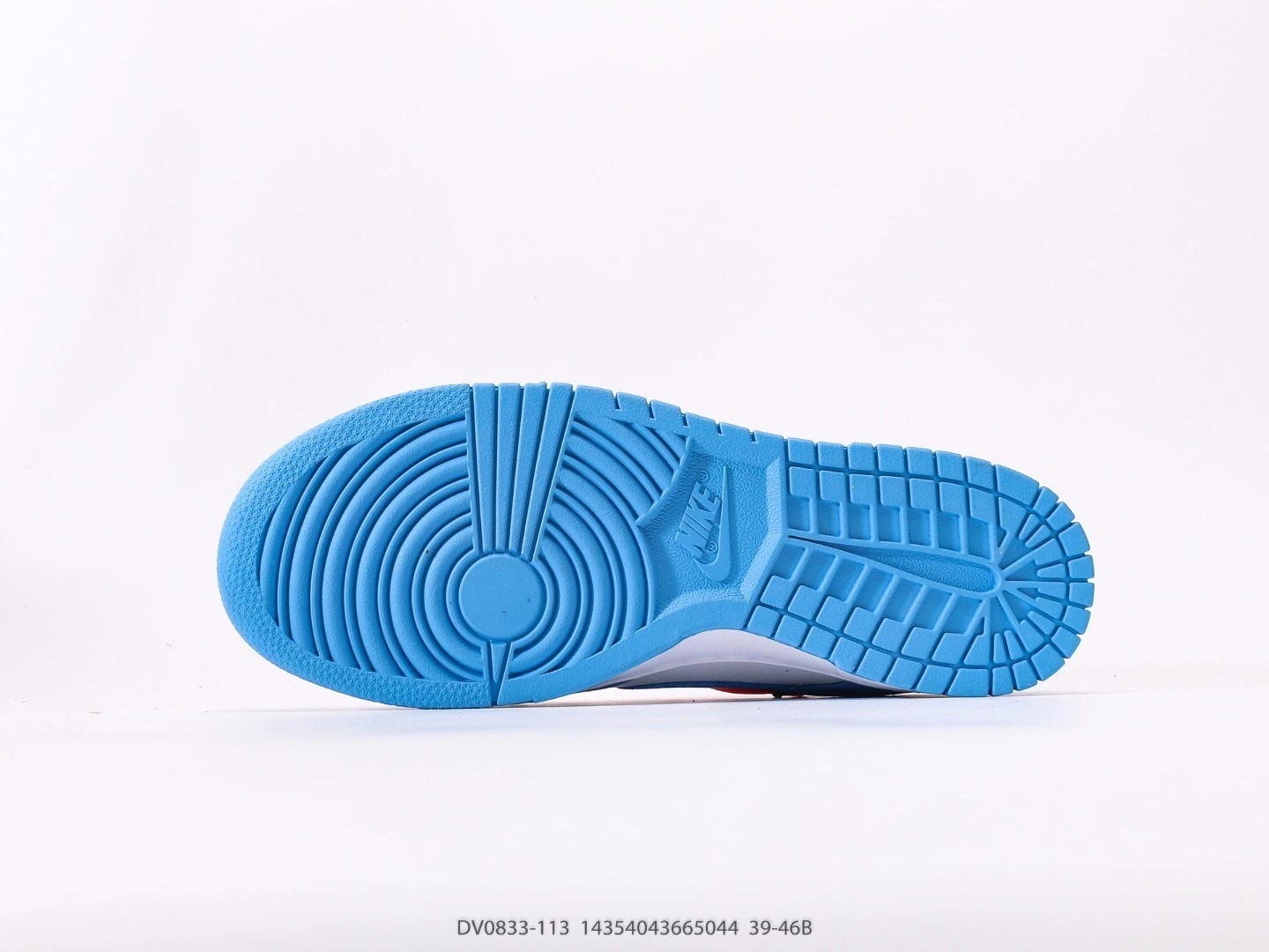 Nike Dunk Low Left Off-White Blue White Sneakers DV0833-113