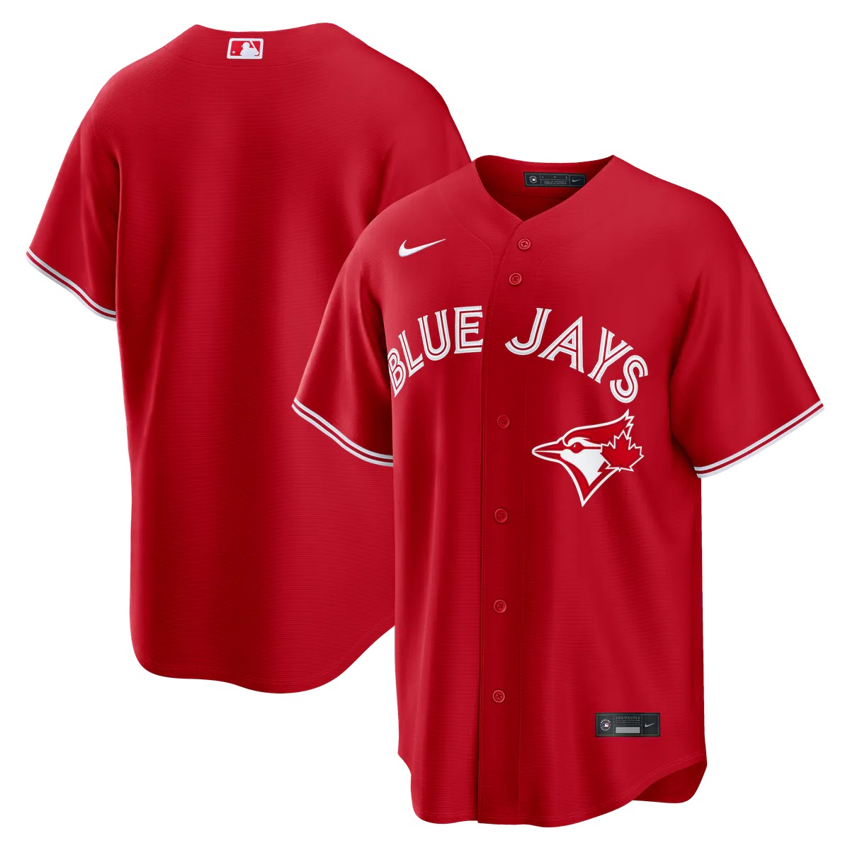 Hunk Wear - Toronto Blue Jays Nike Canada Day Replica Jersey - Red