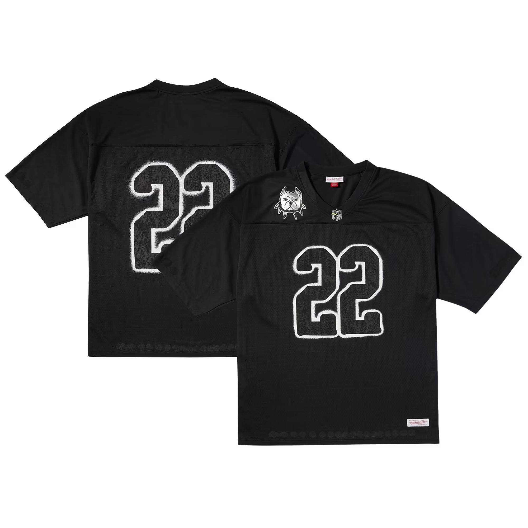 Hunk Wear - Mitchell & Ness ÑFL Por La Cultura x CHITO Limited Edition Jersey - Black