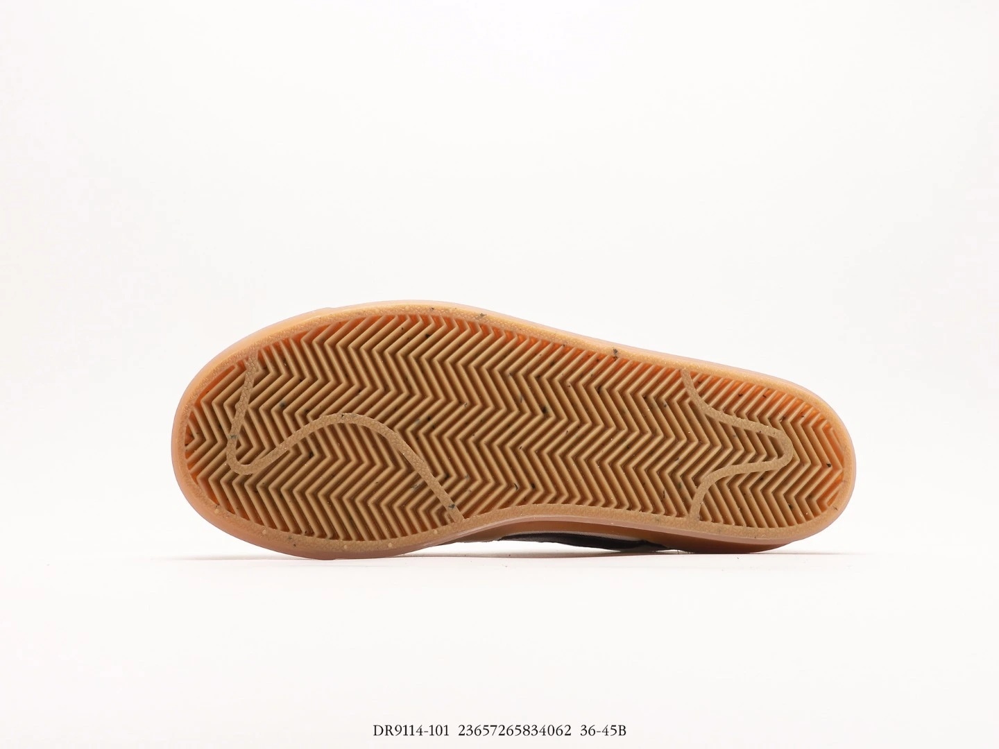 Nike Suede And Canvas Sneakers Cream Black Gum Sole DR9114-101