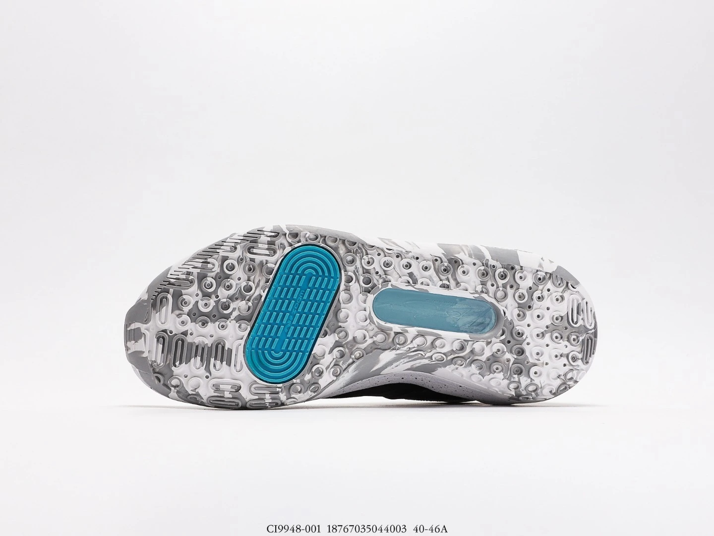 Nike KD Basketball Shoes Black White Grey CI9948-001