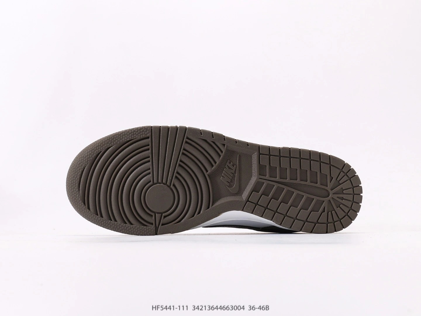 Nike Dunk Low White Grey Leather Sneakers HF5441-111