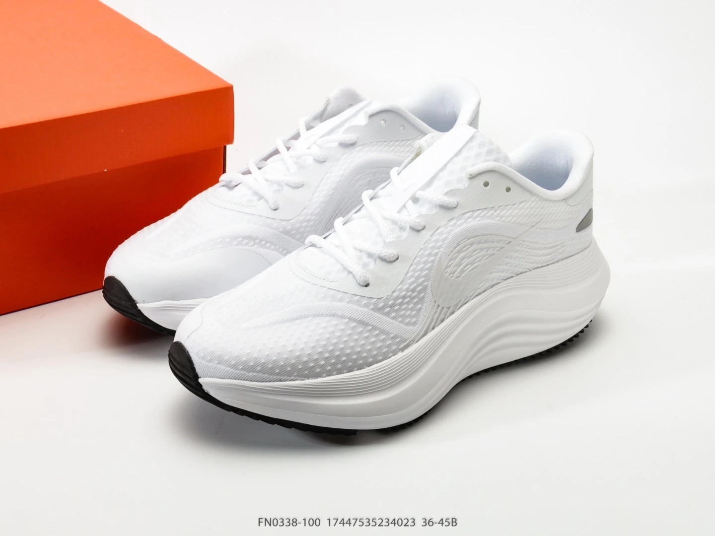 Nike Running Shoes White Mesh Athletic FN0338-100