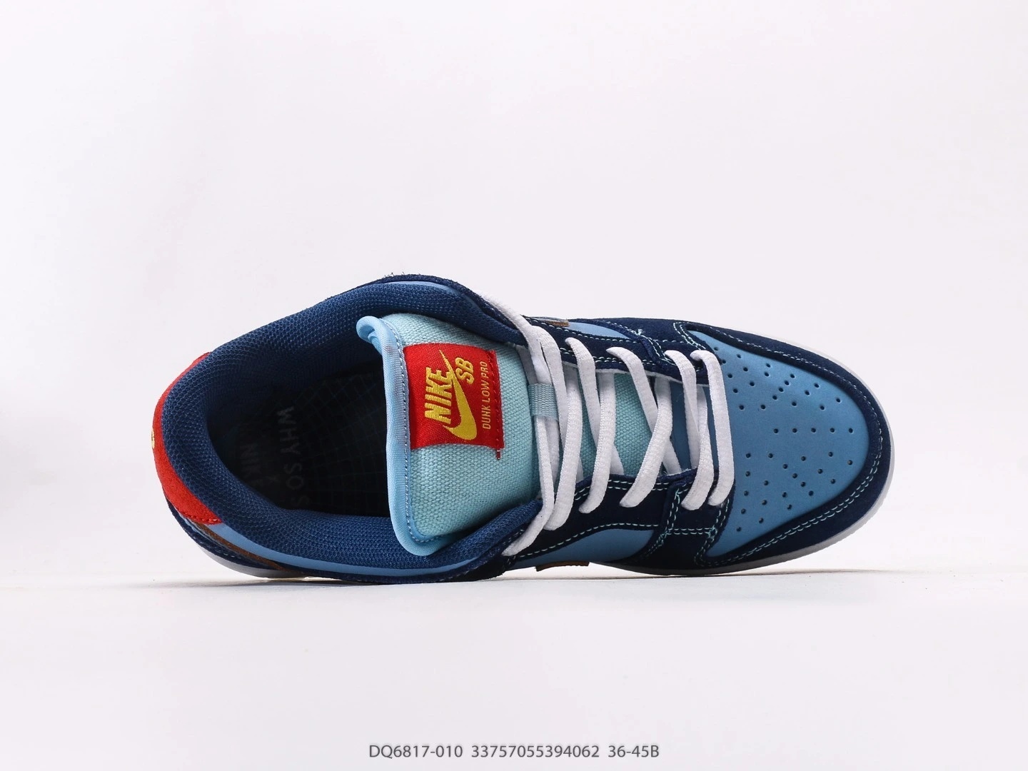 Nike SB Dunk Low Navy Blue Suede Skate Shoes DQ6817-010