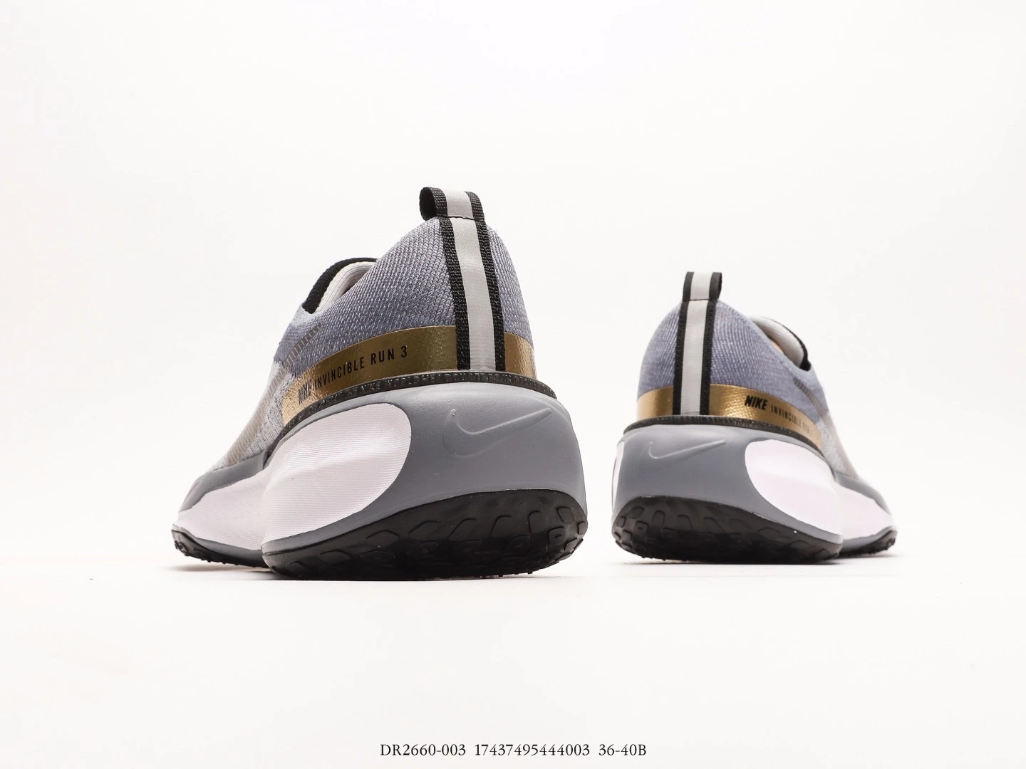 Nike Running Shoes Grey Gold Mesh DR2660-003