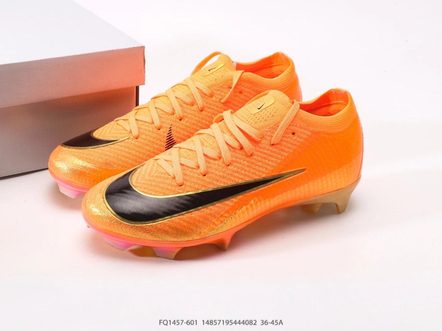 Nike Mercurial Football Boots Orange Synthetic Iridescent FZ1392-301