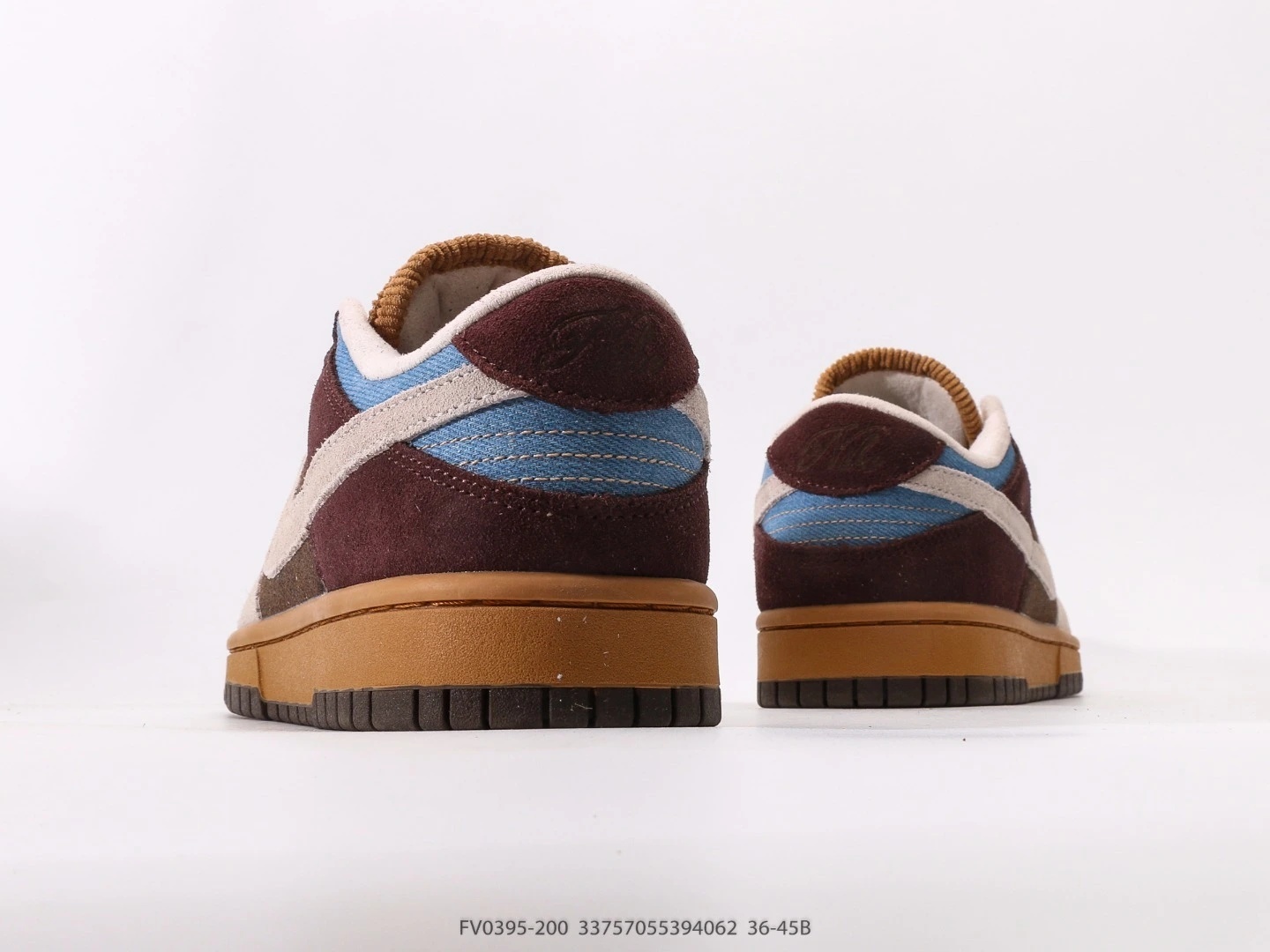 Nike SB Dunk Low Suede Mix Casual Shoes Brown FV0395-200