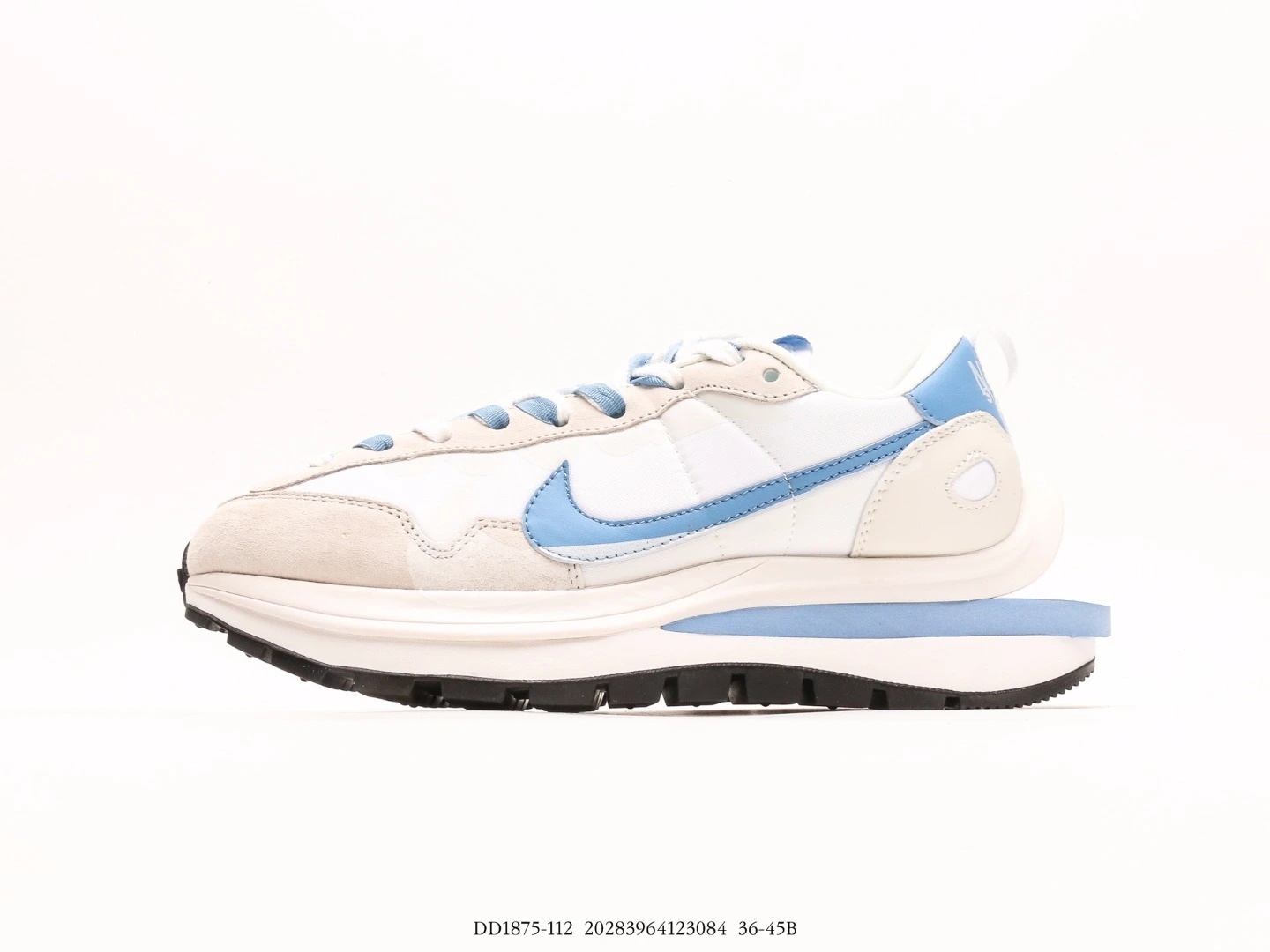 Nike Sacai VaporWaffle Sneakers White Light Blue DD1875-112