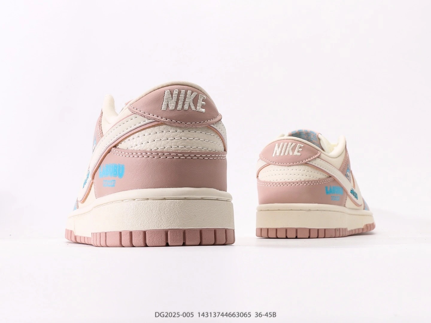 Nike Dunk Low Pink Labubu Sneakers DG2025-005