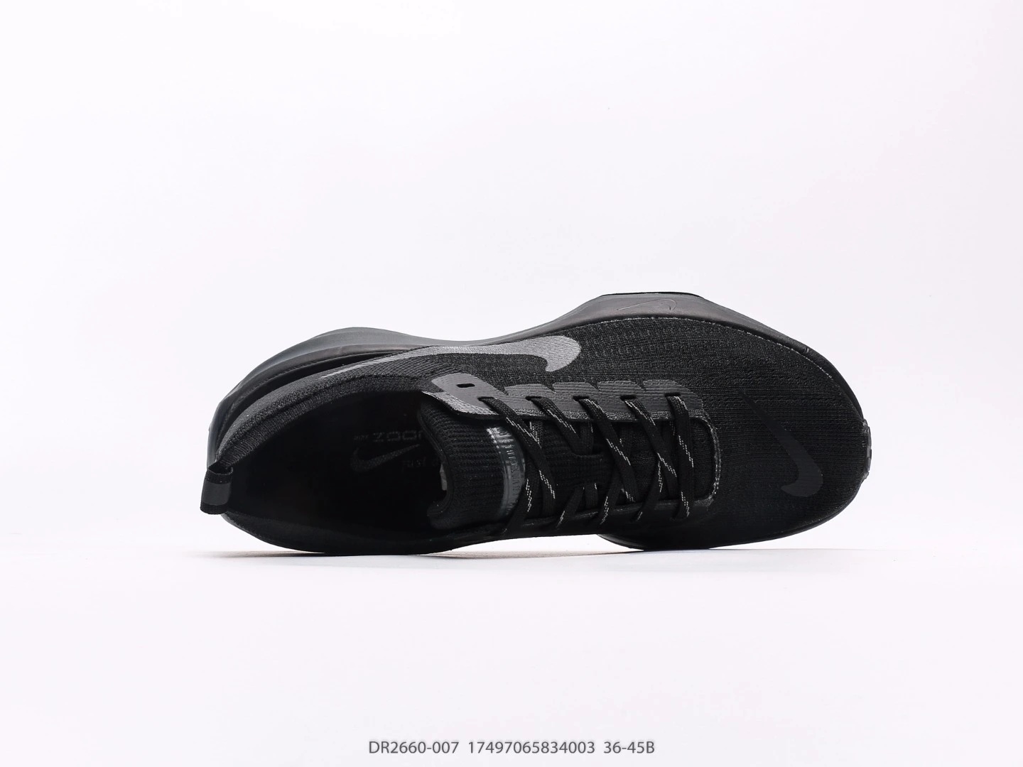 Nike Running Shoes Black Mesh Padded Sole DR2660