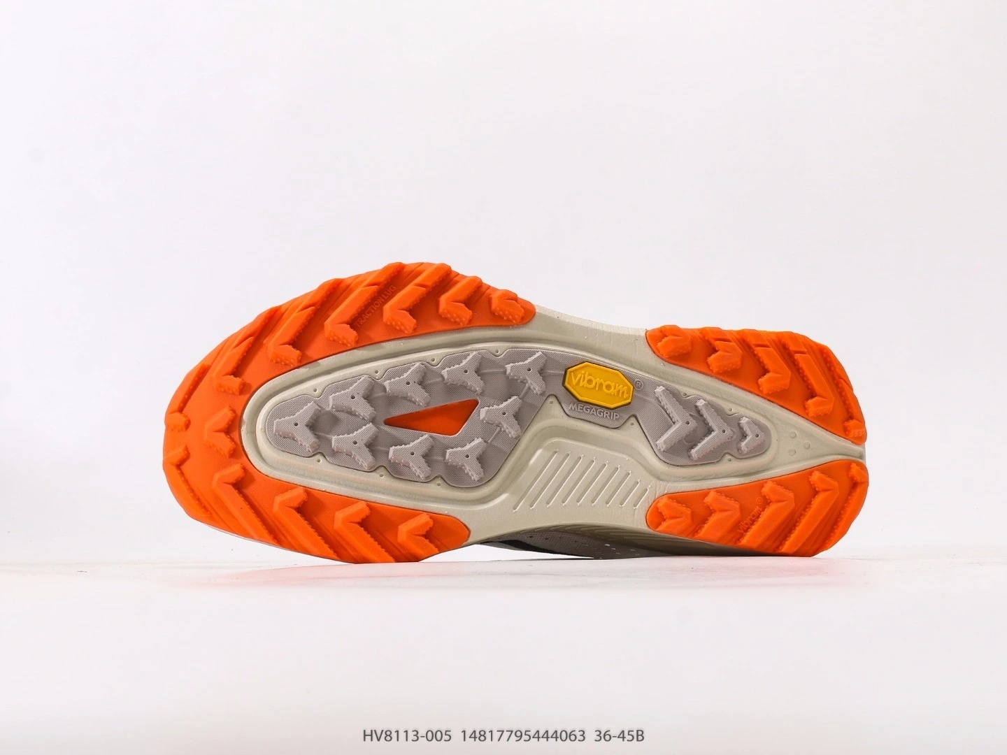 Nike Trail Running Shoes White Orange Black Swoosh HV8113
