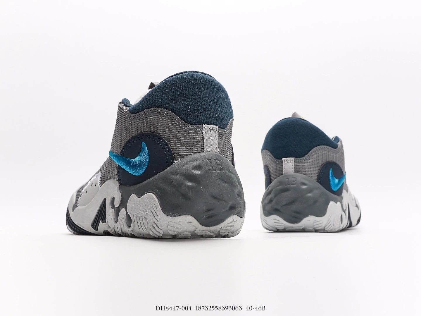 Nike Men’s Basketball Shoes Grey Blue DH8447-004