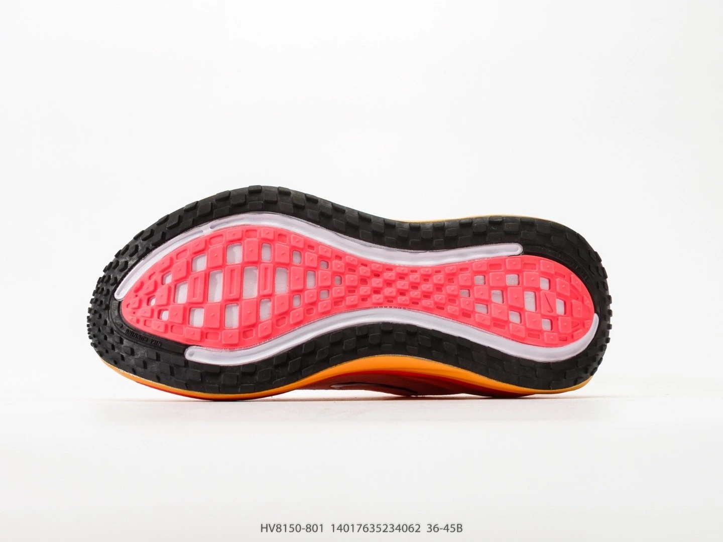 Nike Running Shoes Orange Mesh Lightweight Performance HV8150-801