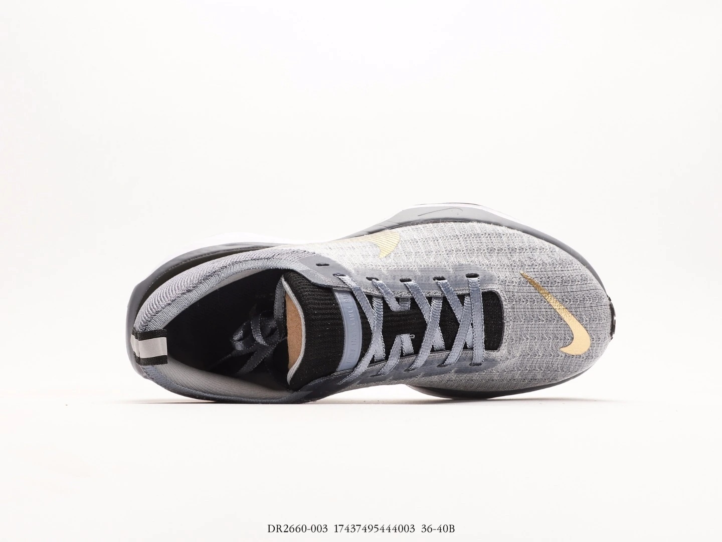 Nike Running Shoes Grey Gold Mesh DR2660-003