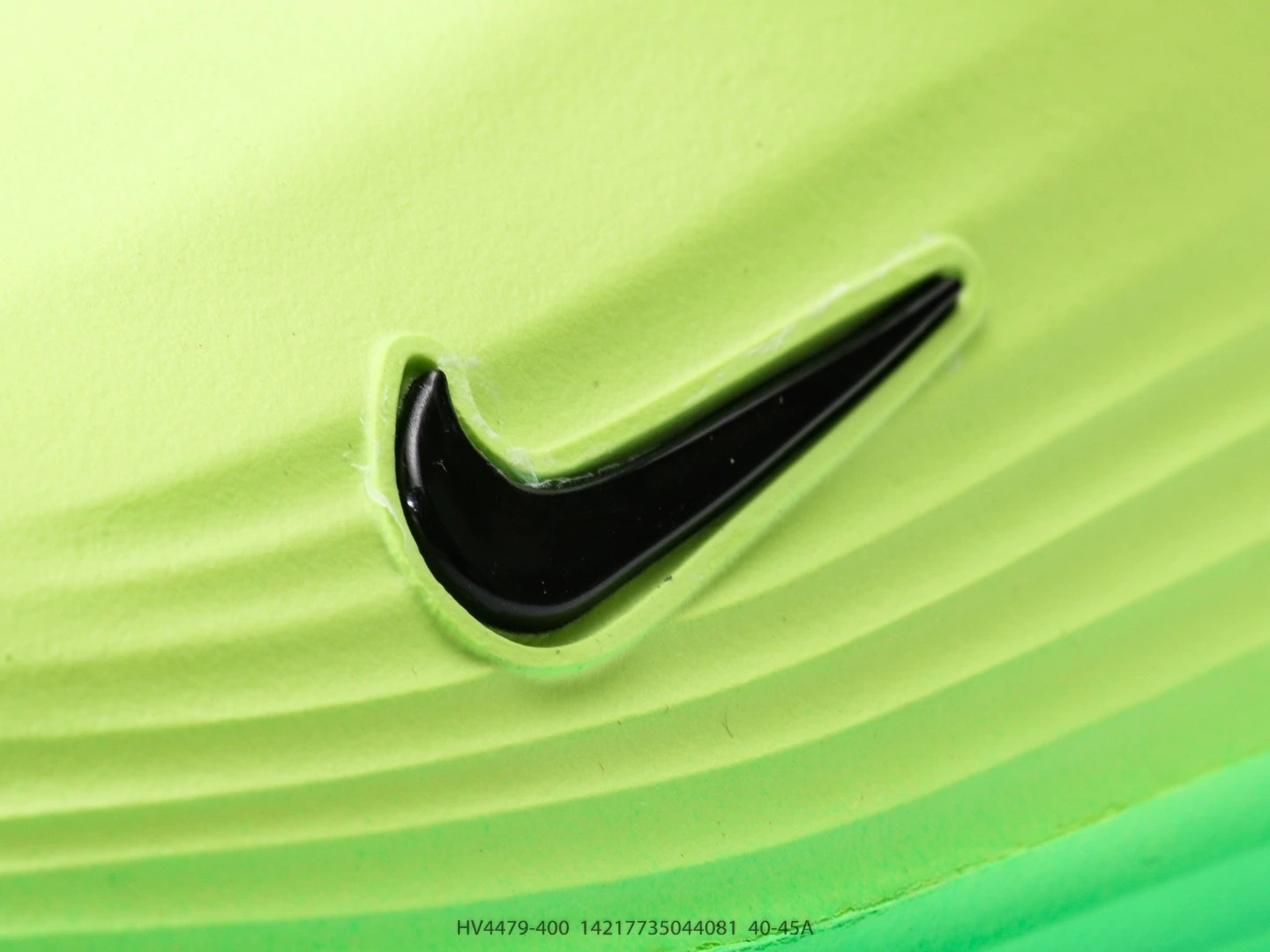 Nike Slides Green Black Swoosh HV4479