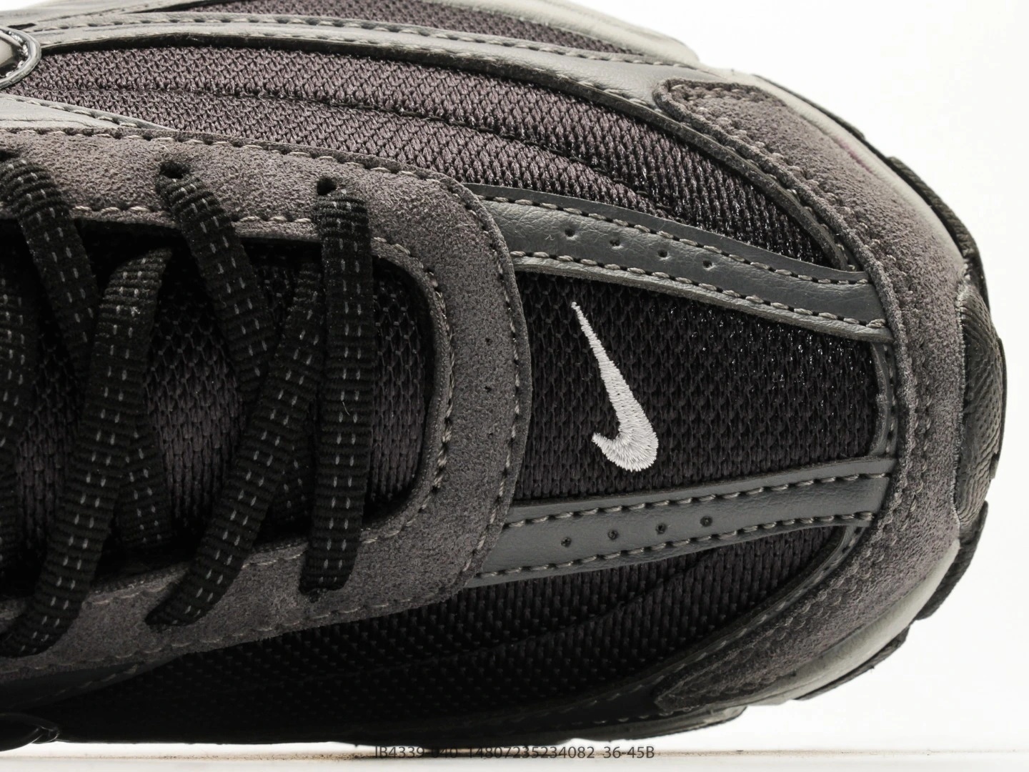 Nike Running Shoes Grey Suede Mesh Athletic IB4339-040