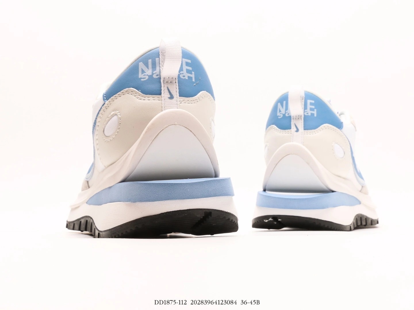 Nike Sacai VaporWaffle Sneakers White Light Blue DD1875-112