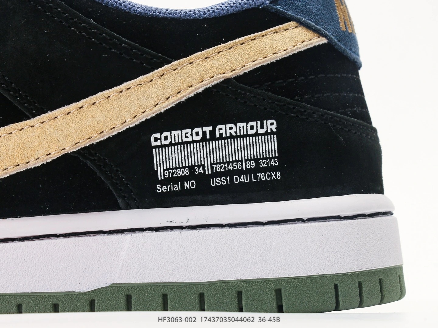Nike SB Dunk Low Suede Navy Black Tan HF3063-002