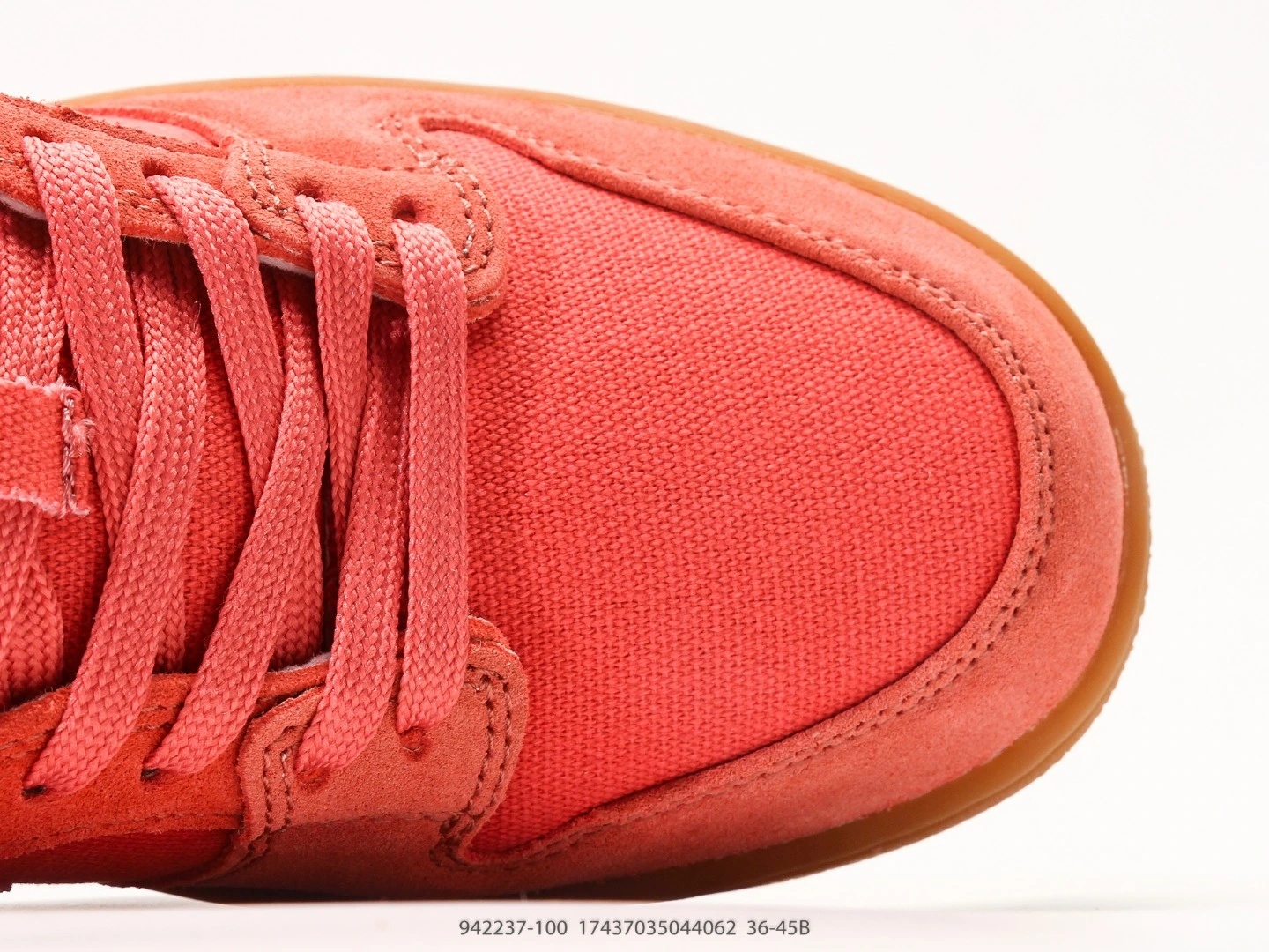 Nike SB Dunk Low Rose Suede Gum Sole Sneakers