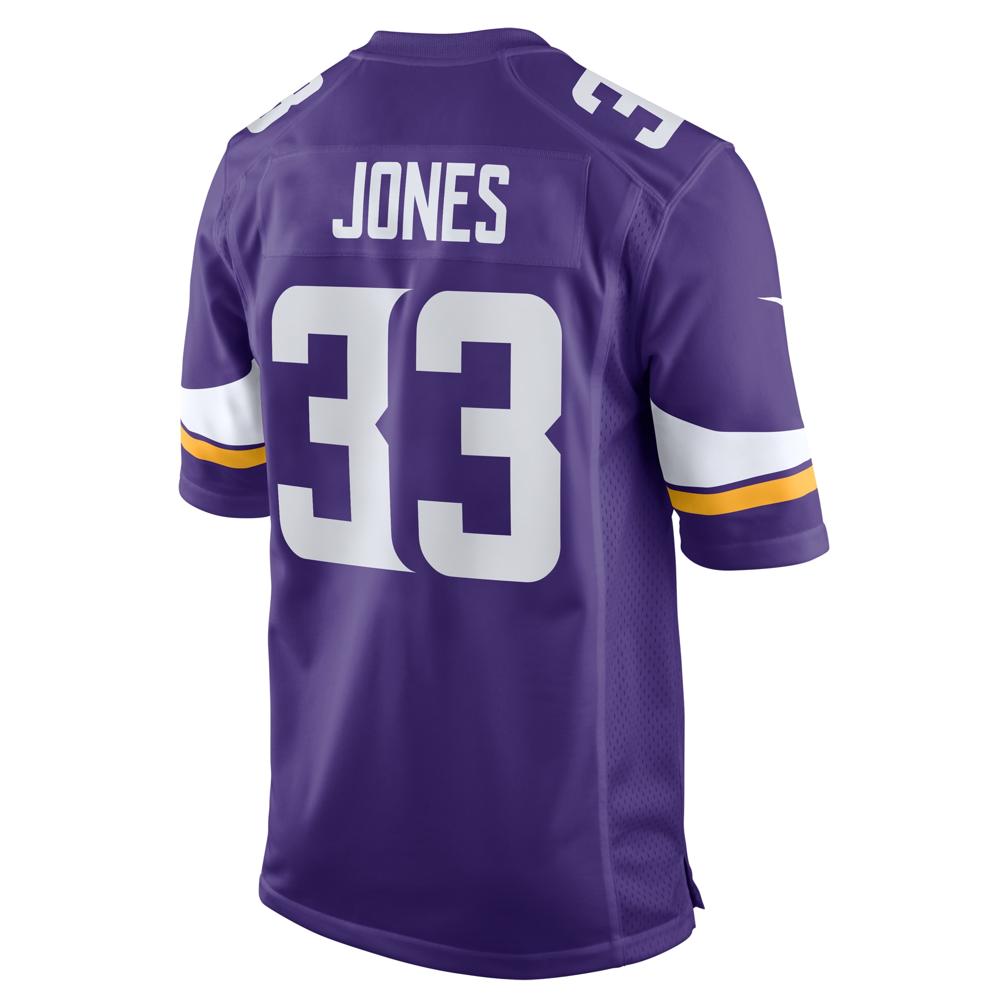 Hunk Wear - Aaron Jones Minnesota Vikings Nike Game Player Jersey Purple