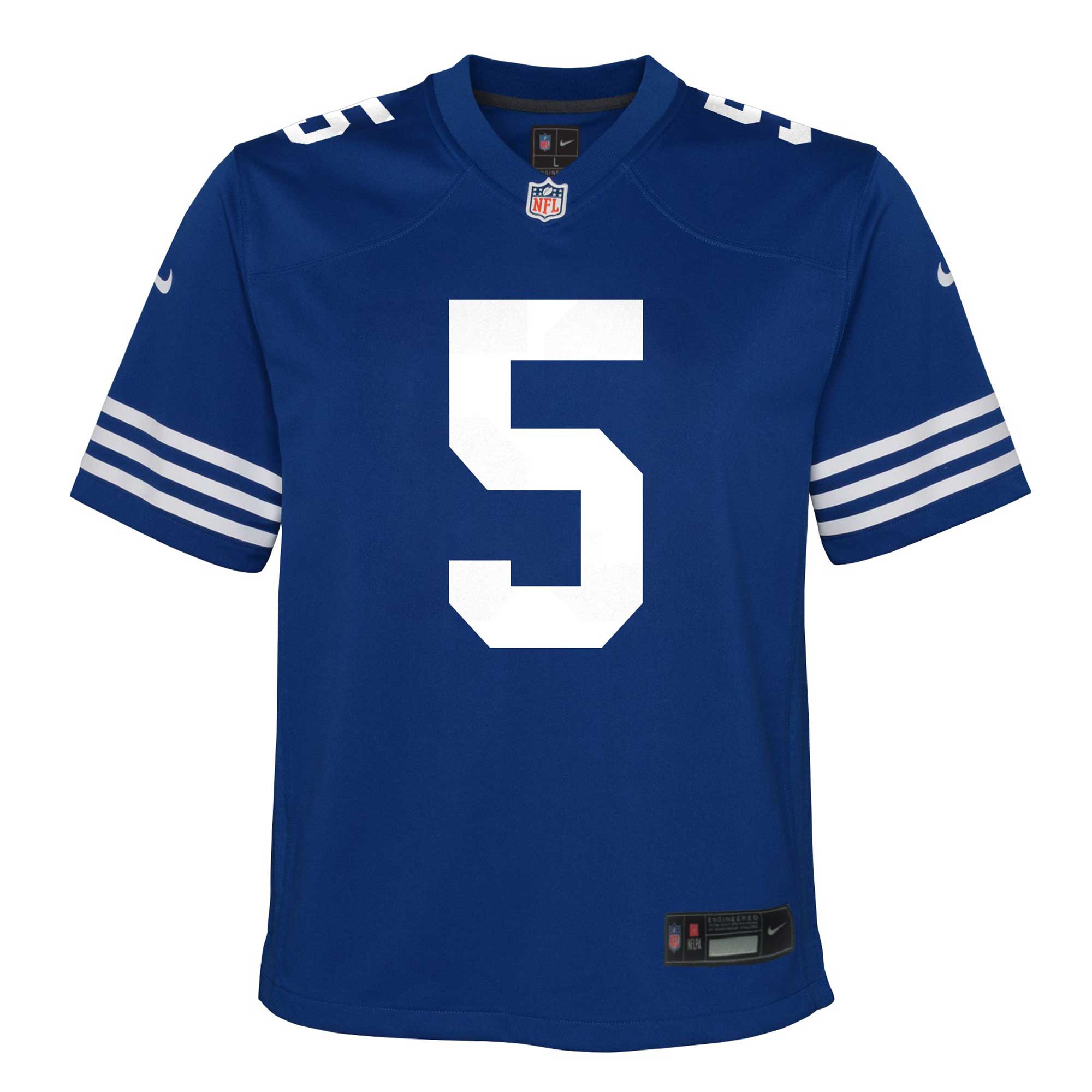 Hunk Wear - Anthony Richardson Sr. Indianapolis Colts Nike Youth Game Jersey – Royal