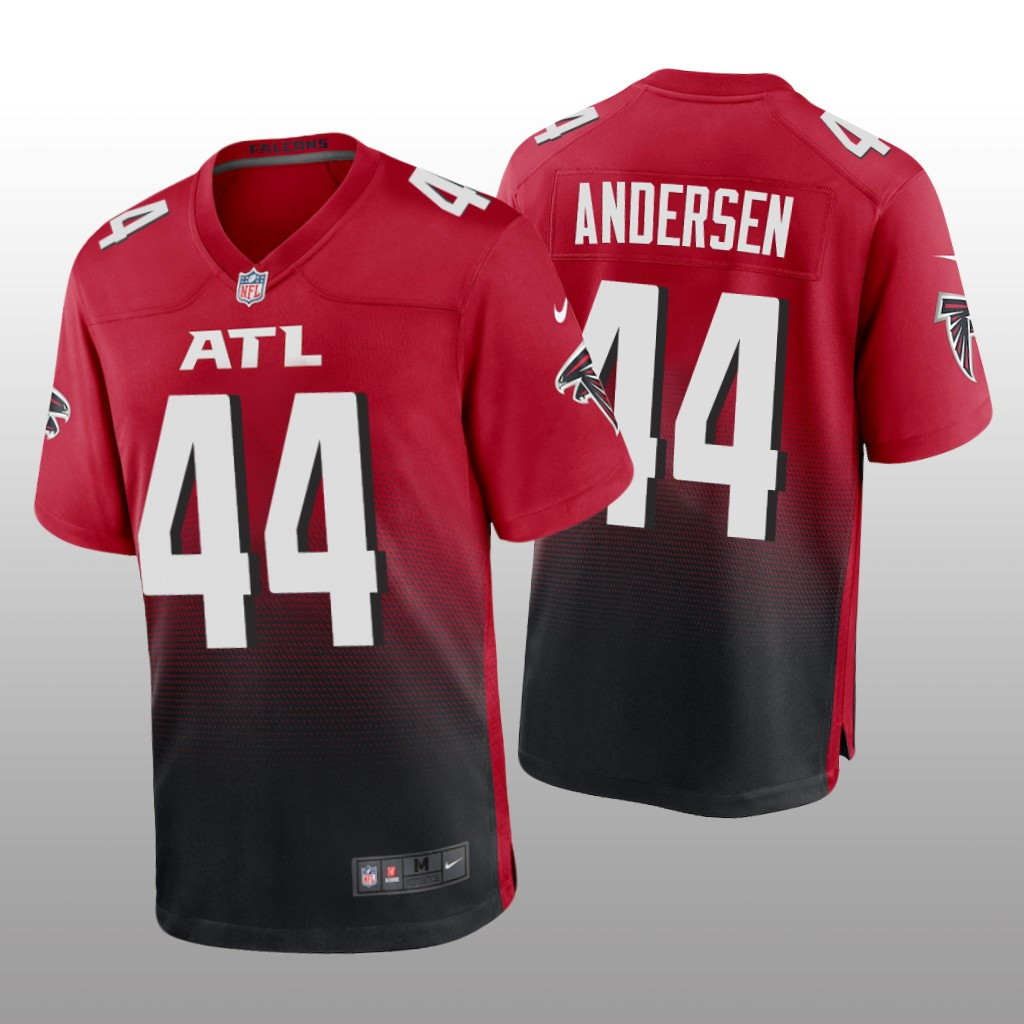 Hunk Wear - Atlanta Falcons Troy Andersen Red Jersey Game - Men's