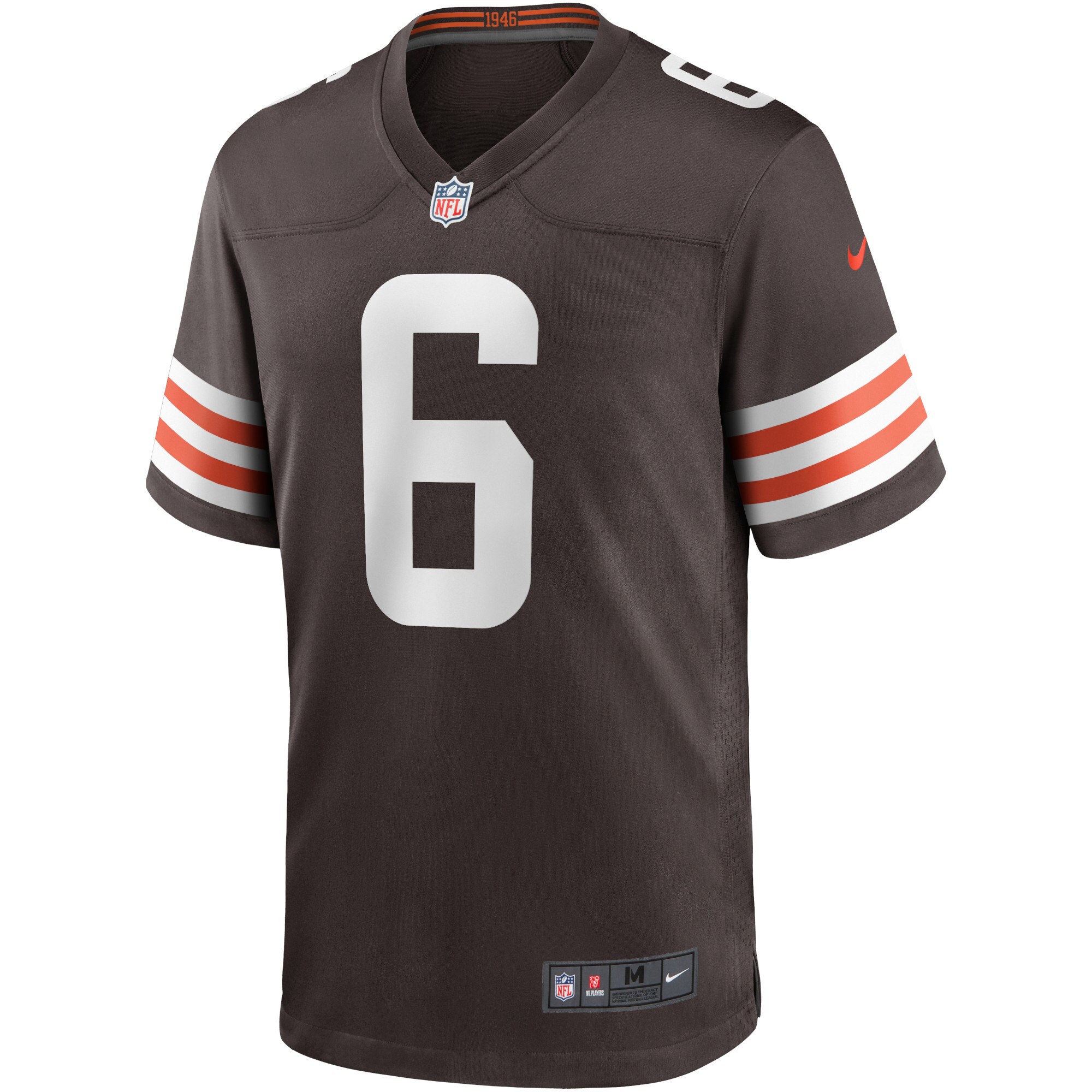 Hunk Wear - Baker Mayfield Cleveland Browns Nike Game Player Jersey – Brown