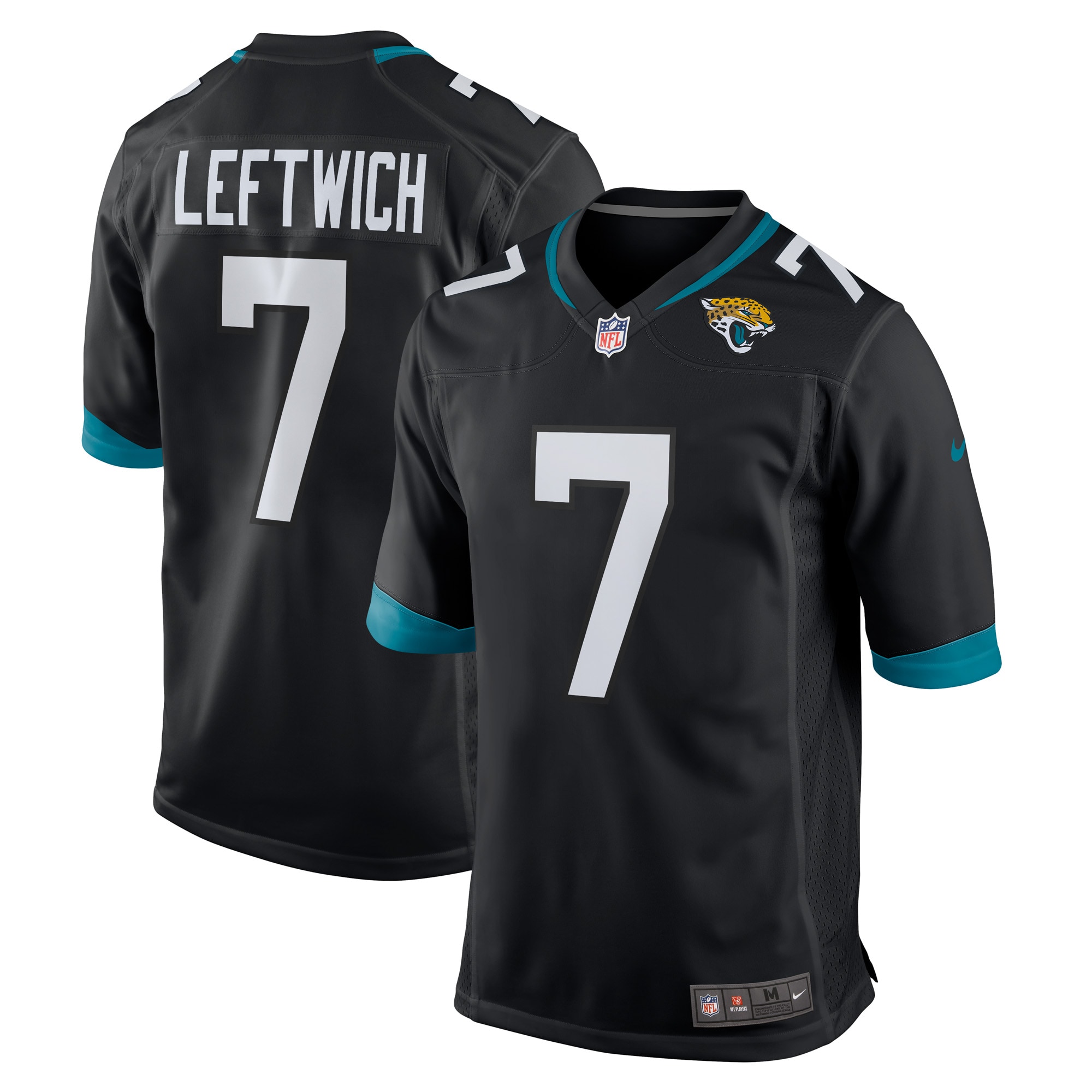 Hunk Wear - Byron Leftwich Jacksonville Jaguars Nike Alternate Retired Player Game Jersey Black