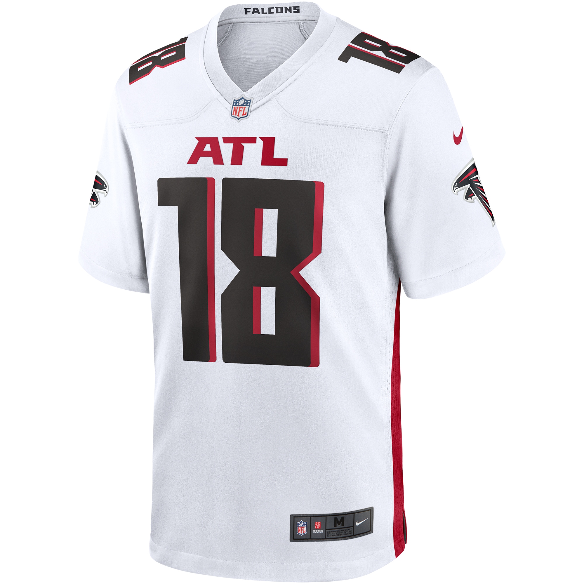Hunk Wear - Calvin Ridley Atlanta Falcons Nike Game Jersey White