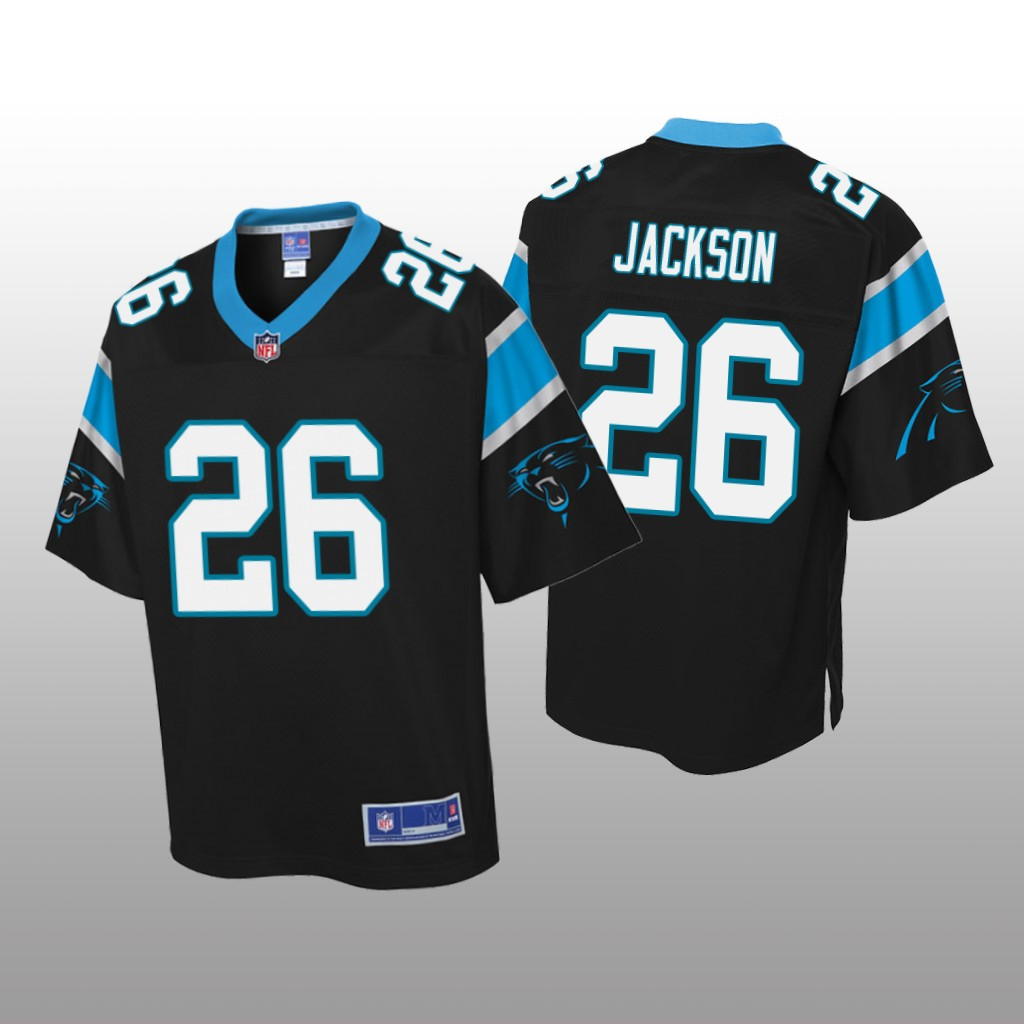 Hunk Wear - Carolina Panthers #26 Black Donte Jackson Pro Line Jersey - Youth