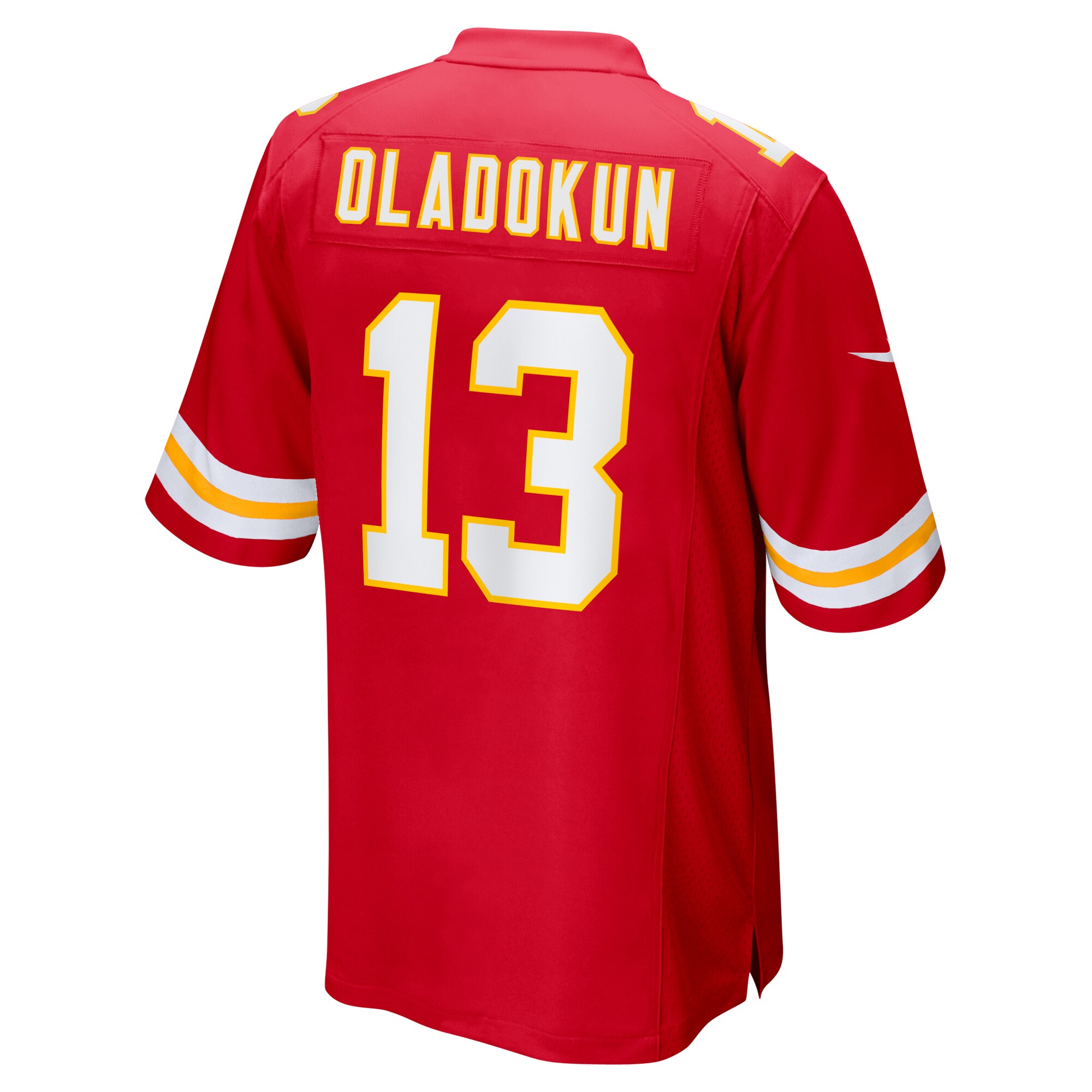 Hunk Wear - Chris Oladokun Kansas City Chiefs Nike Game Jersey – Red