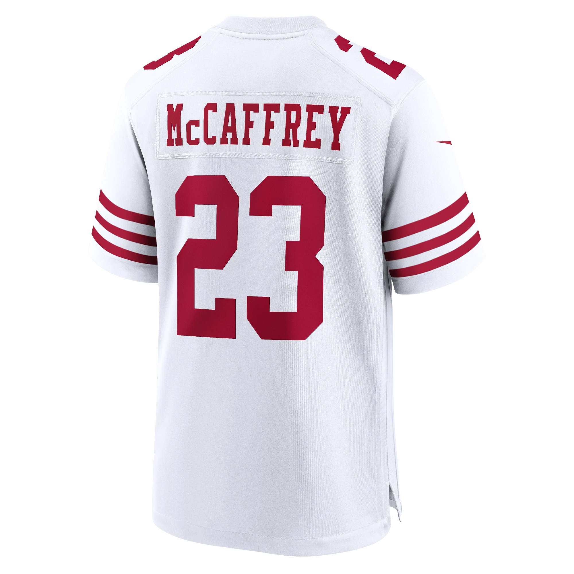 Hunk Wear - Christian Mccaffrey San Francisco 49Ers Nike Game Player Jersey White