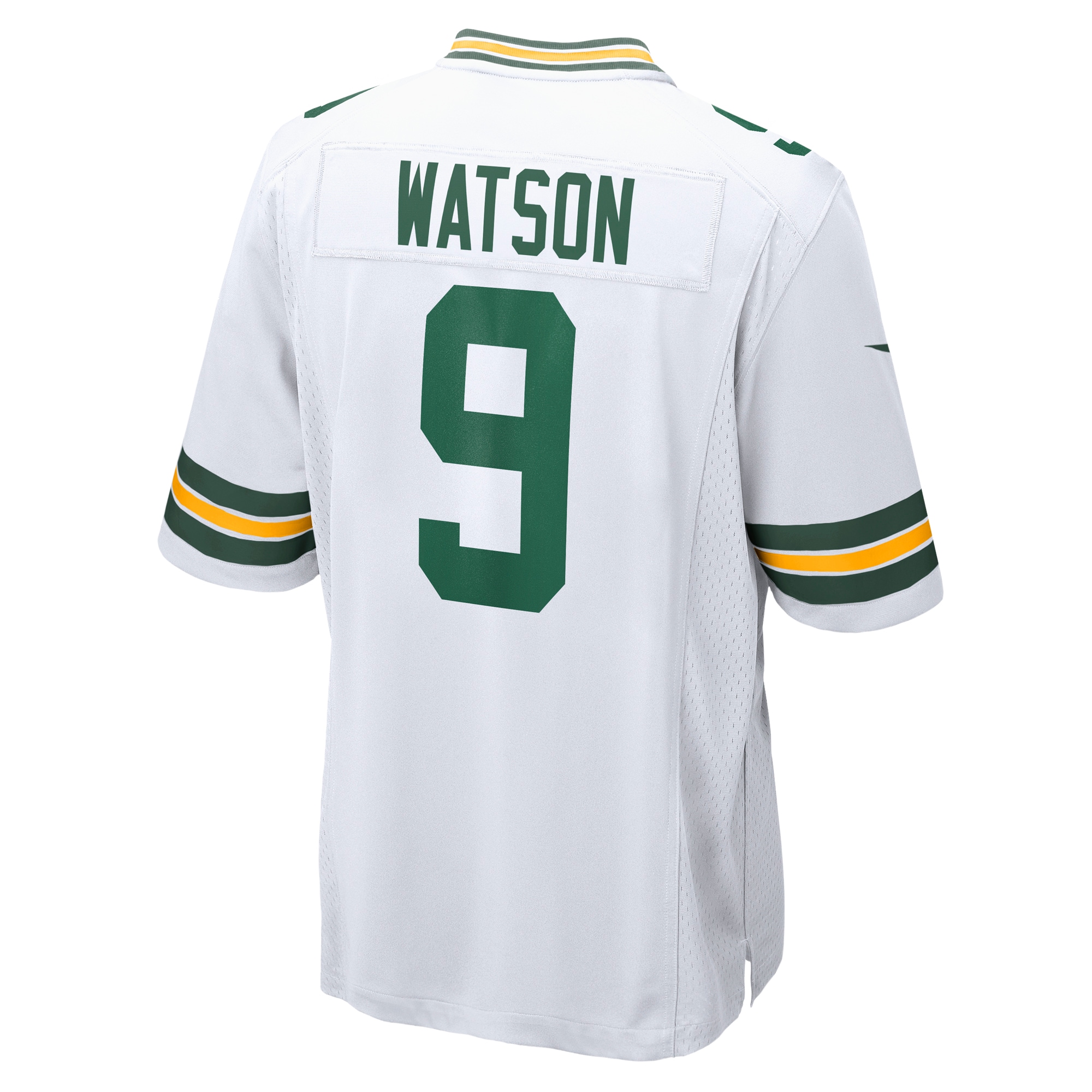 Hunk Wear - Christian Watson Green Bay Packers Nike Game Jersey – White