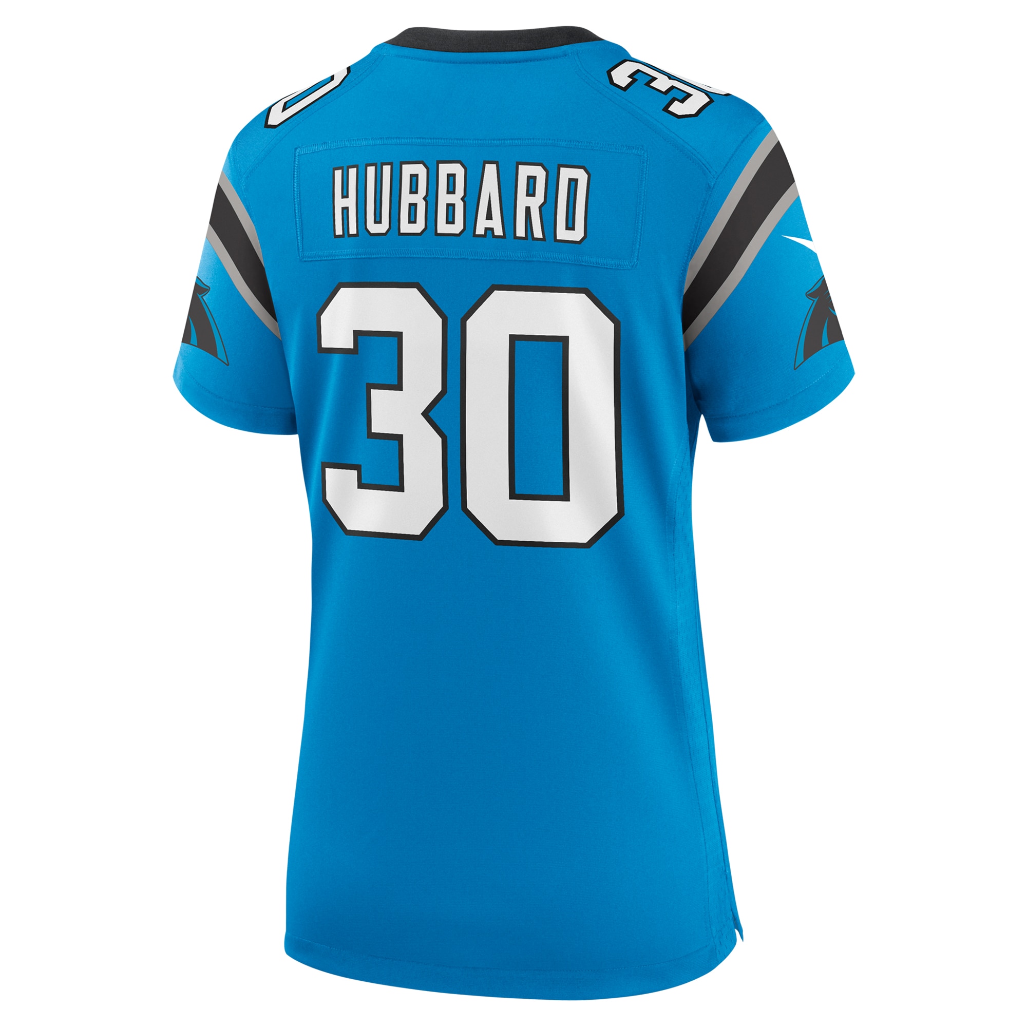 Hunk Wear - Chuba Hubbard Carolina Panthers Nike Women’s Alternate Game Jersey – Blue