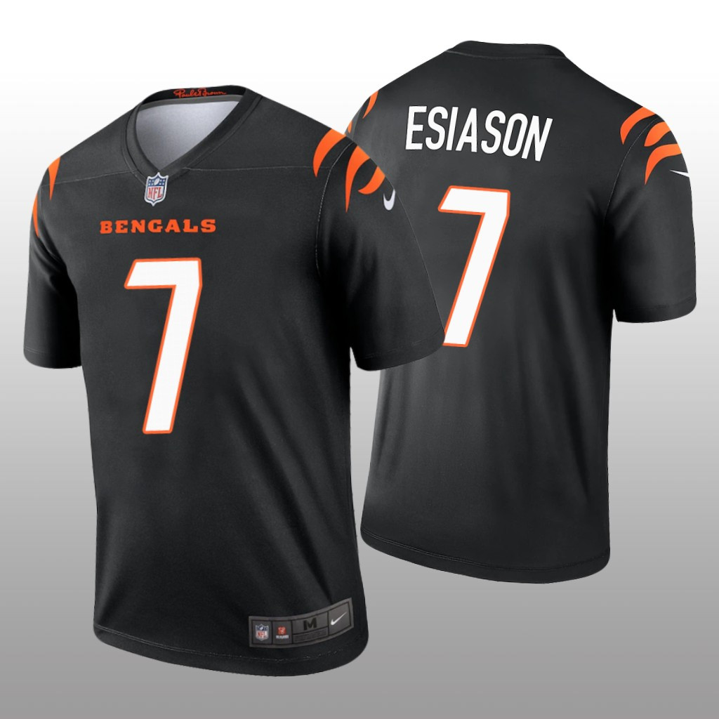 Hunk Wear - Cincinnati Bengals Boomer Esiason Black Jersey Legend - Men's