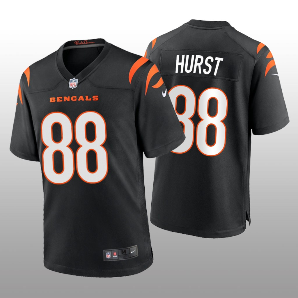 Hunk Wear - Cincinnati Bengals Hayden Hurst Black Jersey Game - Men's