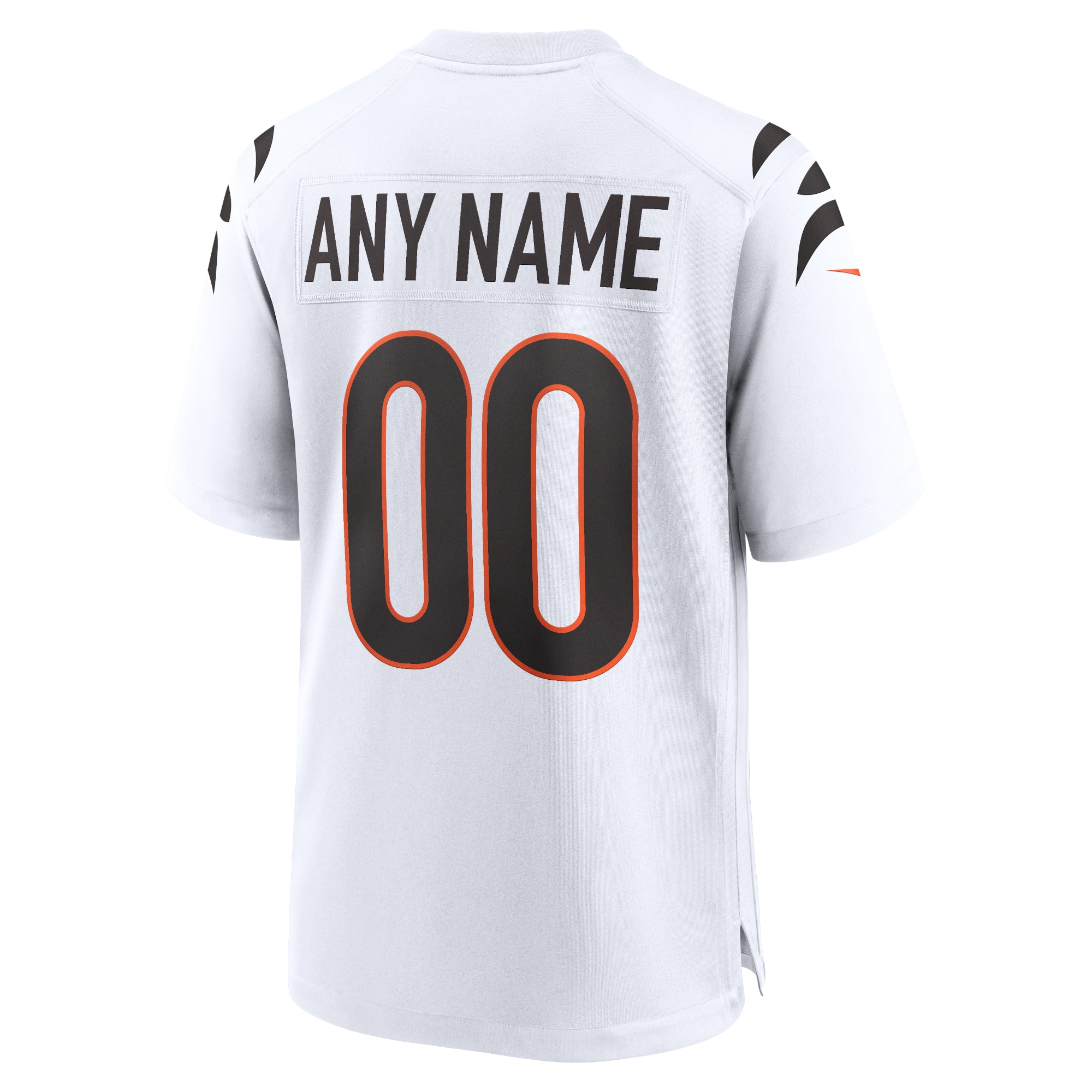 Hunk Wear - Cincinnati Bengals Nike Game Custom Jersey White
