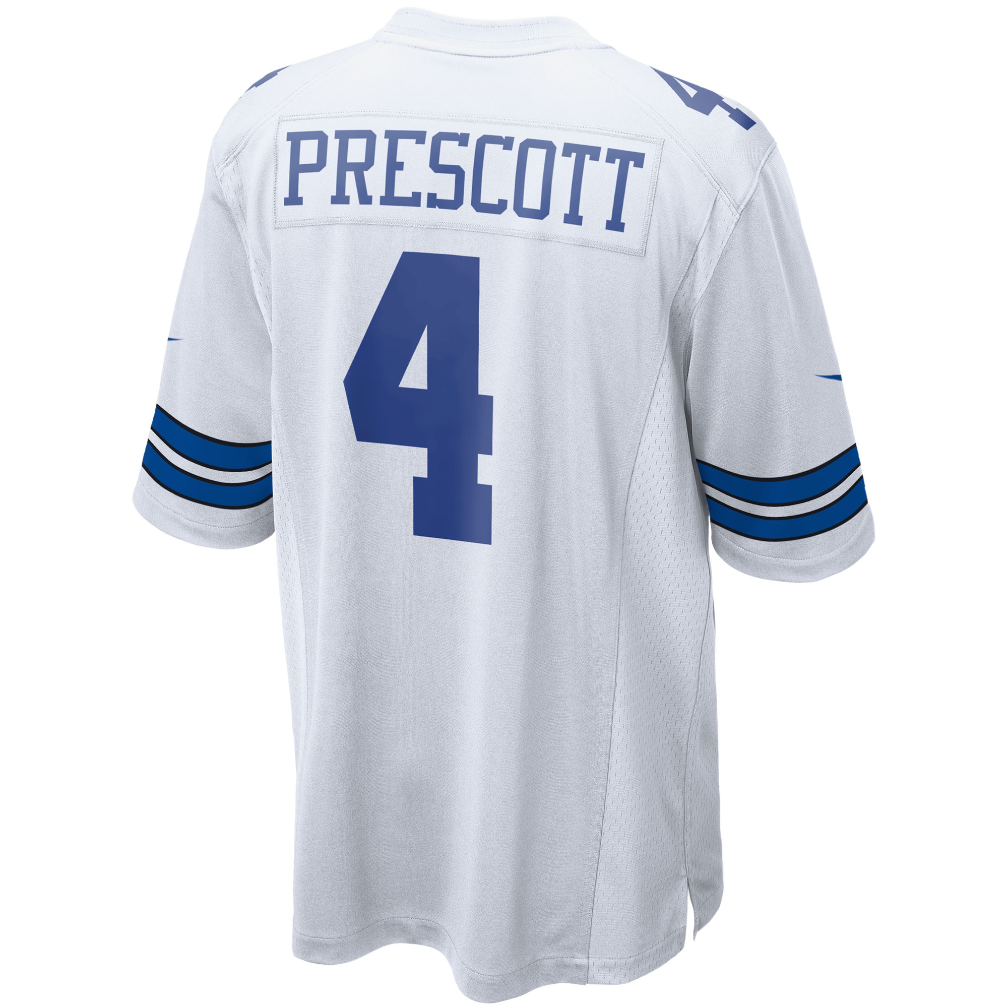 Hunk Wear - Dak Prescott Dallas Cowboys Nike Game Team Jersey – White