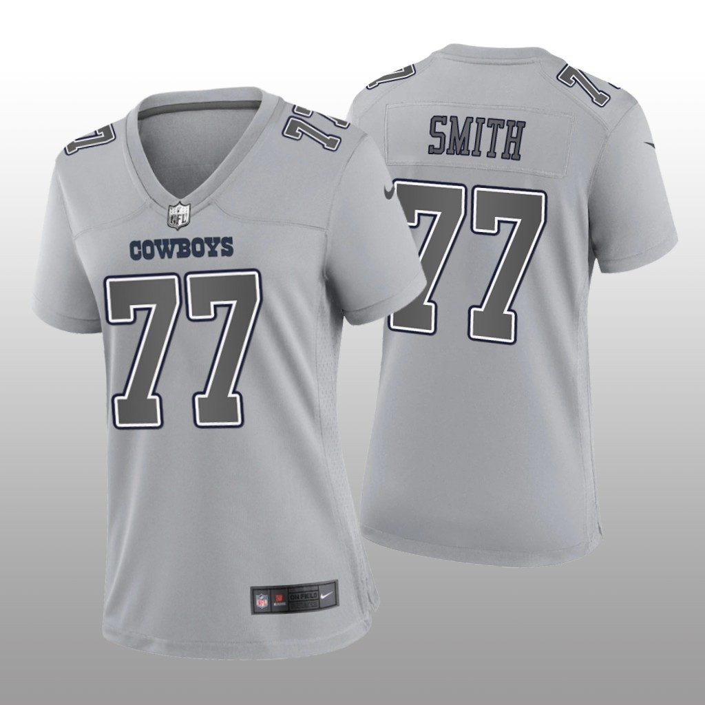 Hunk Wear - Dallas Cowboys Tyron Smith Gray Jersey Atmosphere Fashion Game - Women's