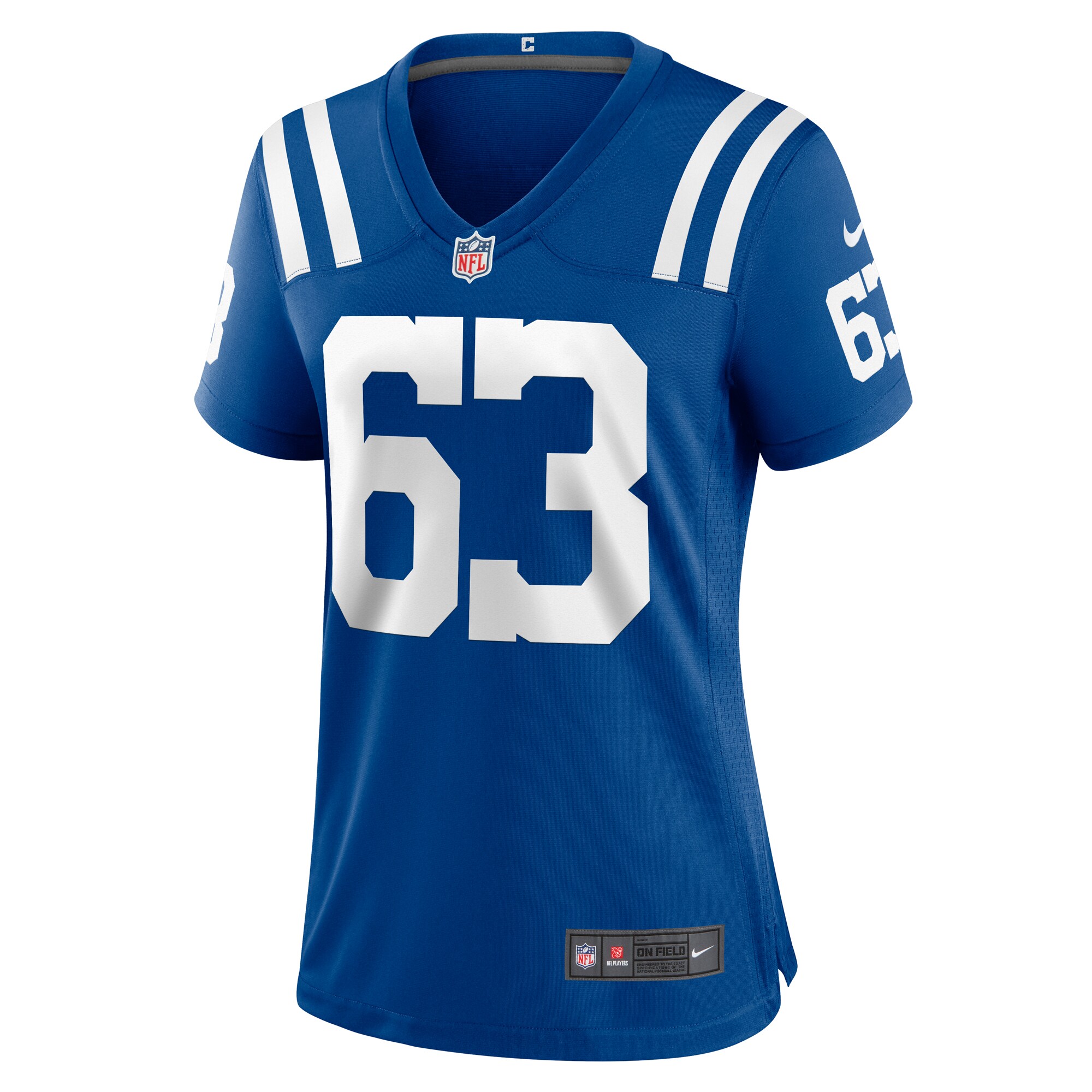 Hunk Wear - Danny Pinter Indianapolis Colts Nike Women’s Game Jersey – Royal