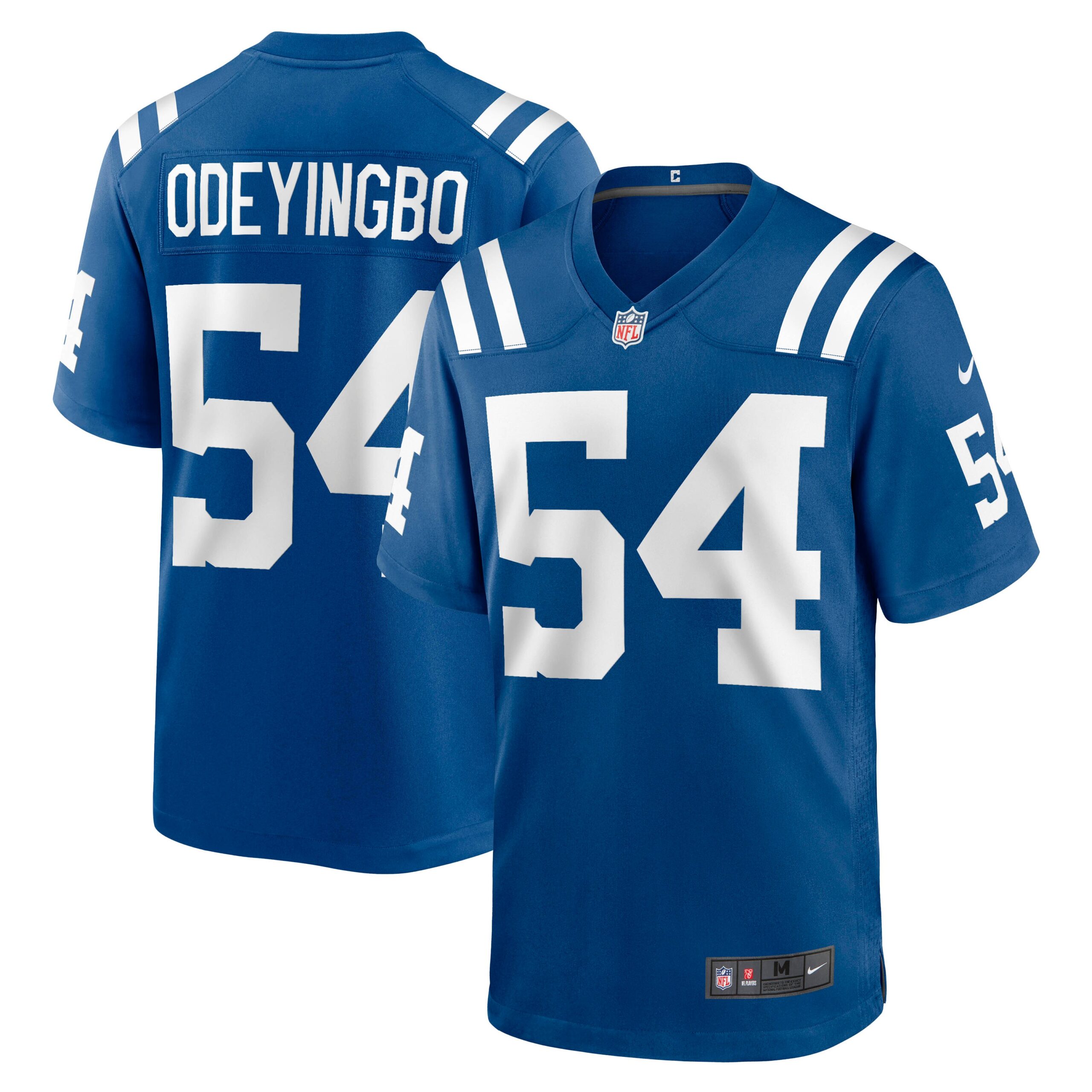 Hunk Wear - Dayo Odeyingbo Indianapolis Colts Nike Game Jersey – Royal